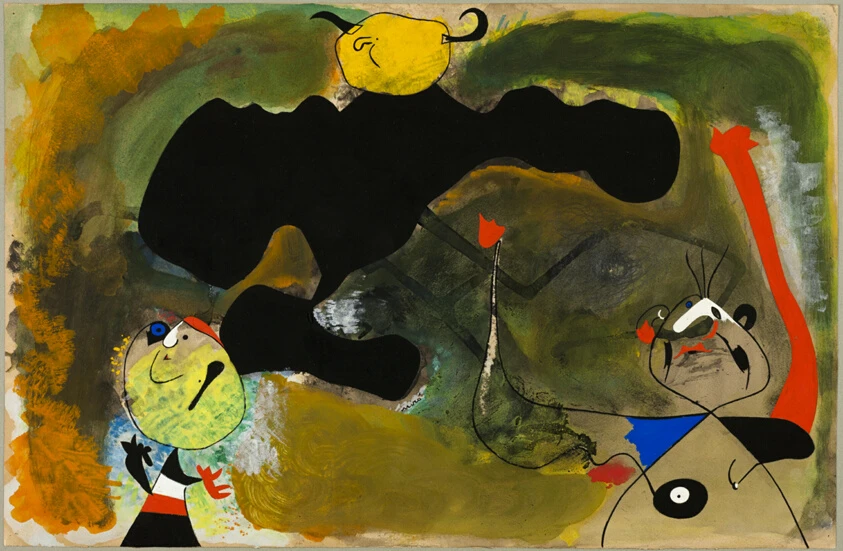 Night Birds by Joan Miró