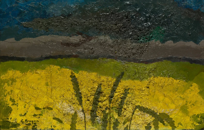 Wheatfield by Georges Braque