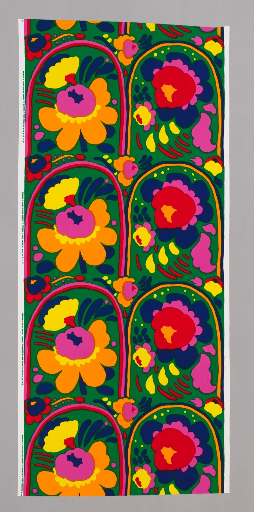 Karuselli (Carousel) (Furnishing Fabric) by Katsuji Wakisaka