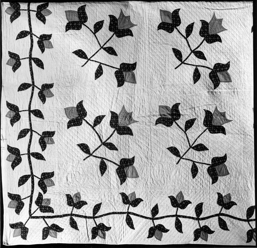 "Tulip" or "Cotton Bolls" Quilt