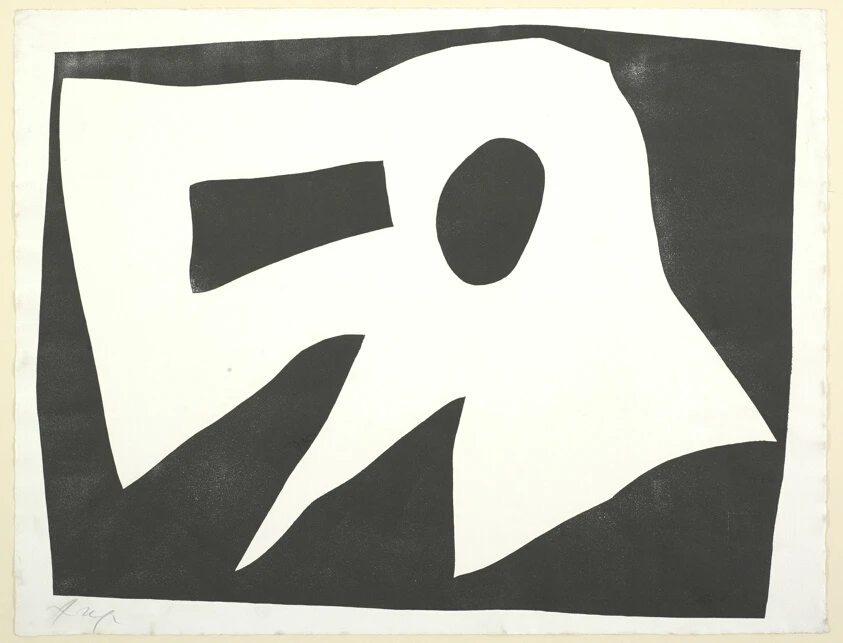 Bird Mask by Jean (Hans) Arp
