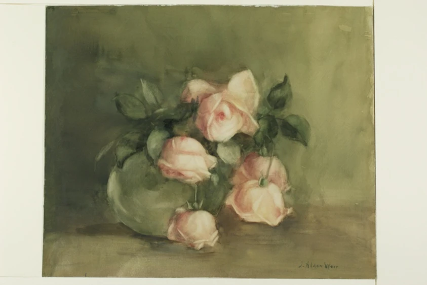 Vase of Flowers by Julian Alden Weir
