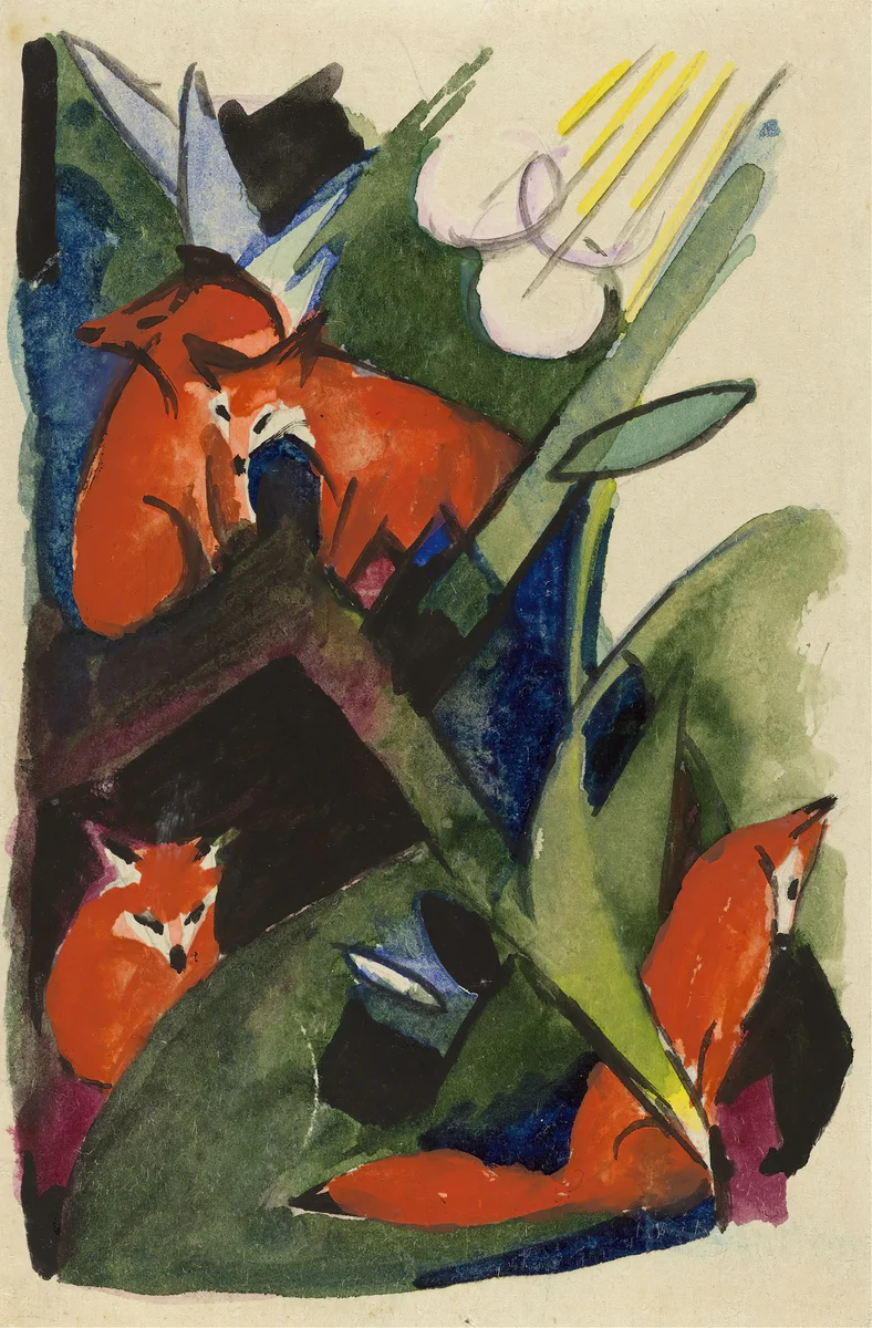 Abstract Animals Paintings 7