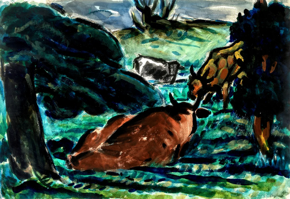Abstract Animals Paintings 1 3