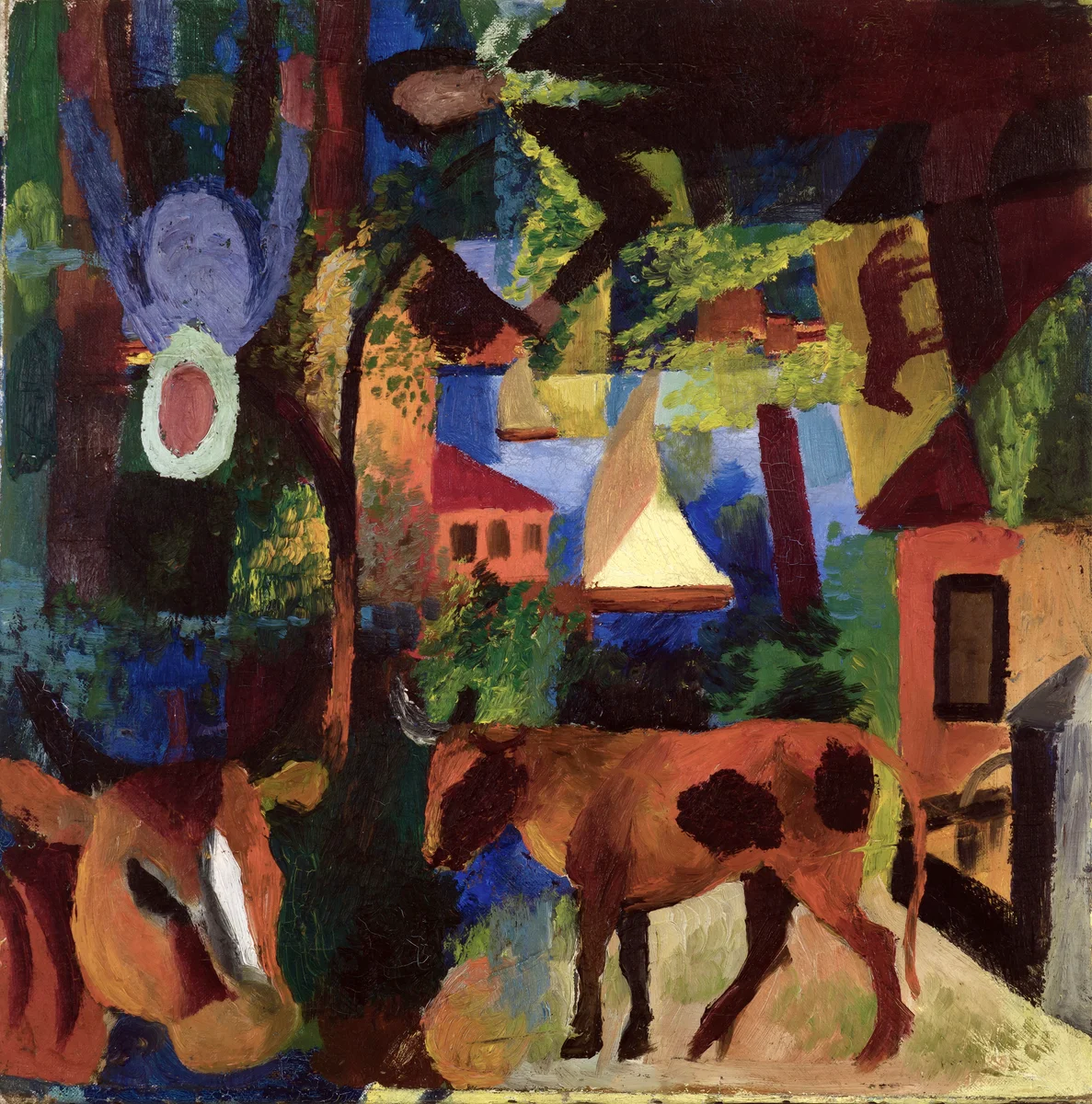 Abstract Animals Paintings 1 4