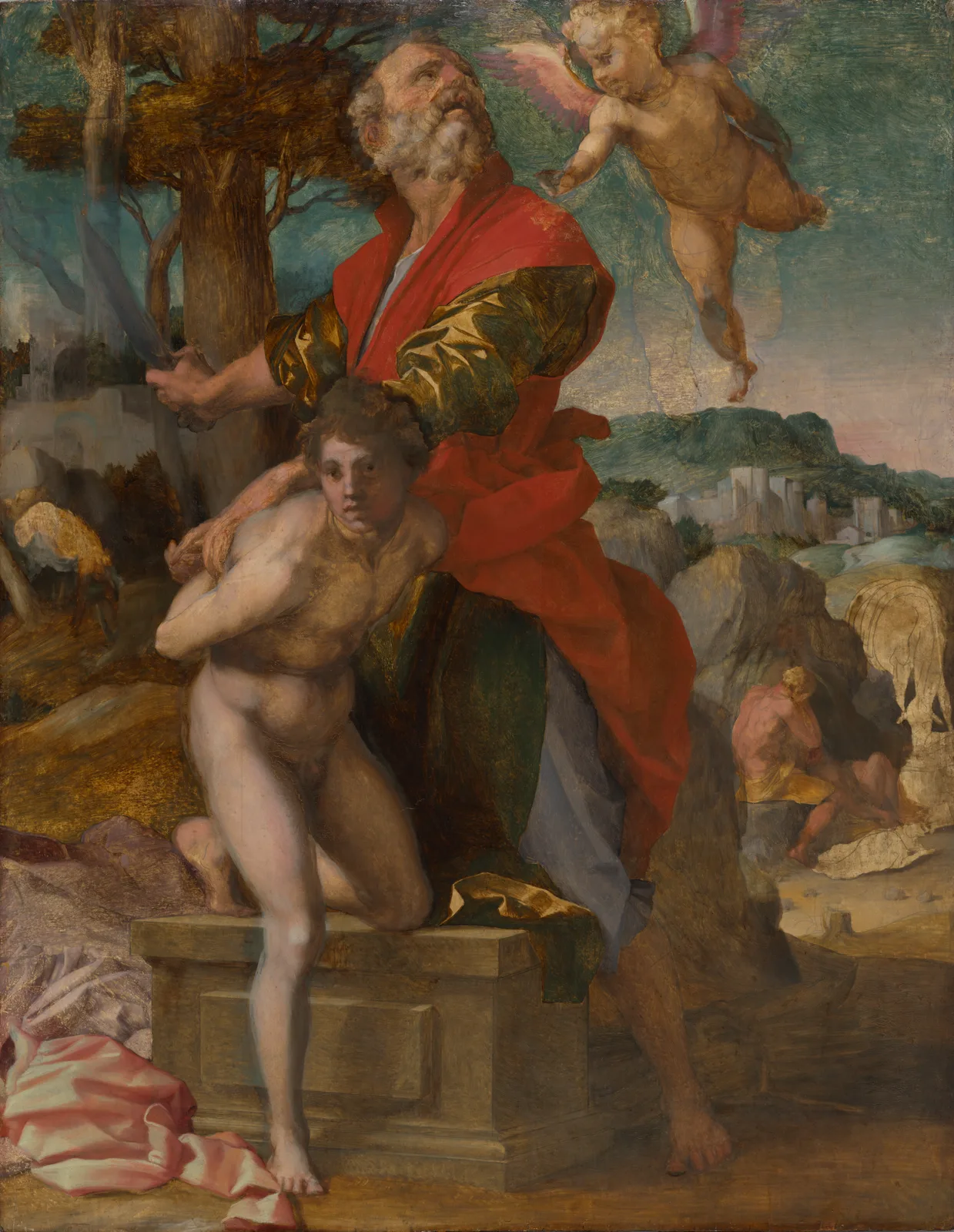 The Sacrifice of Isaac by Andrea del Sarto