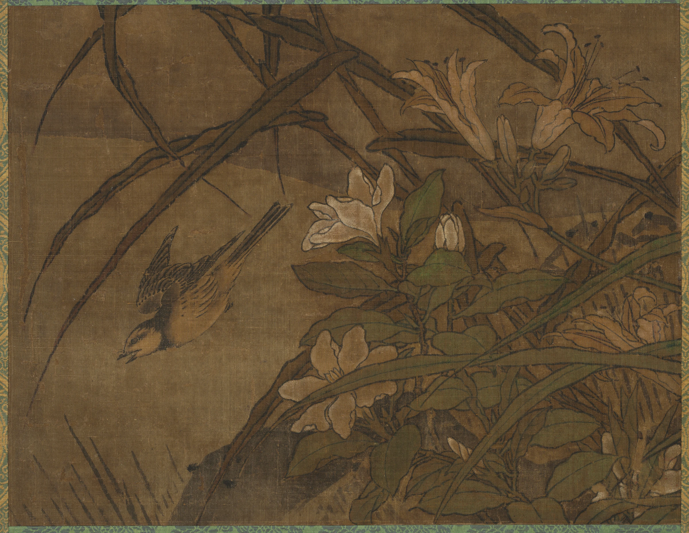 Birds and Flowers by Sesshū Tōyō