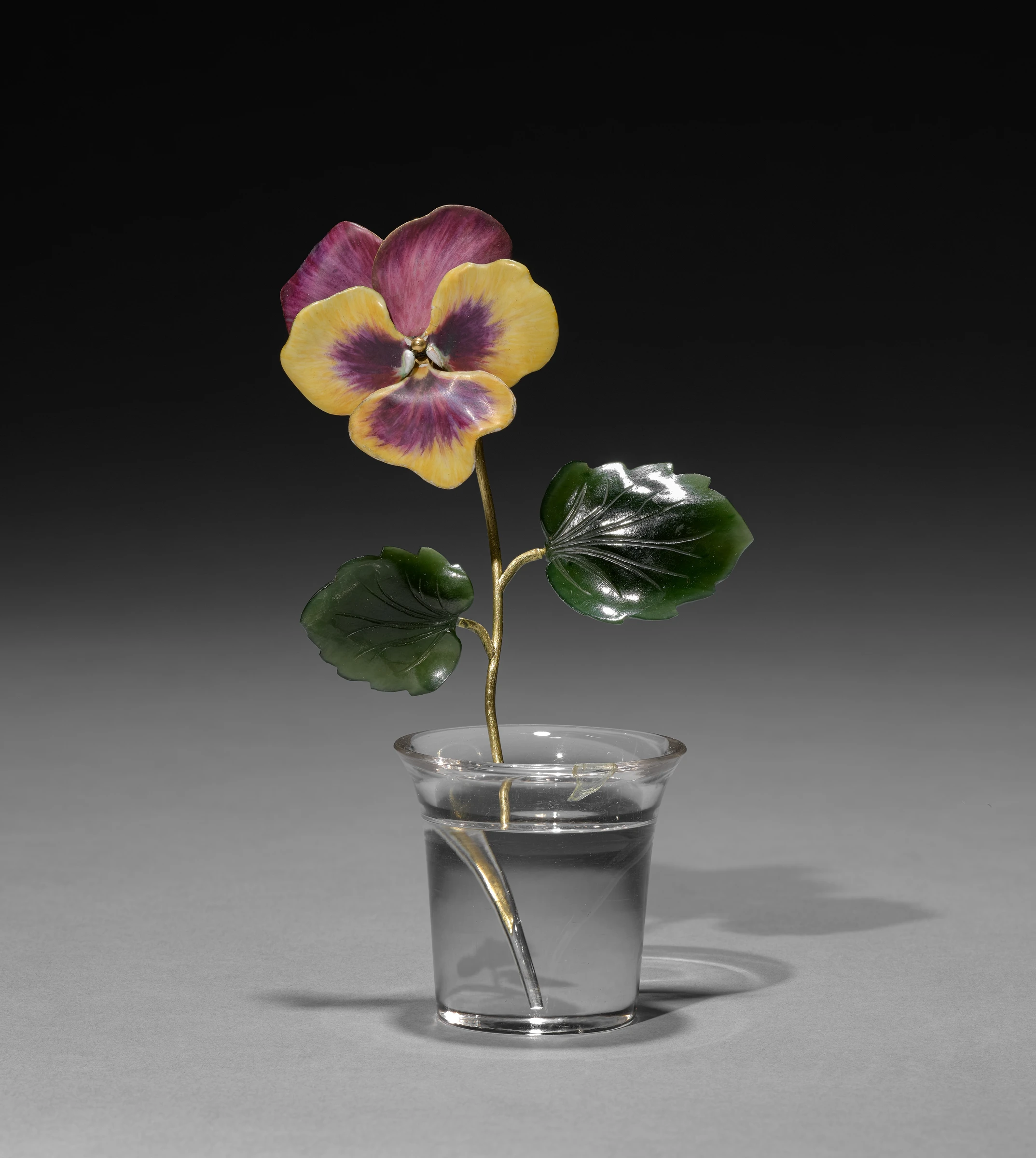 Flower Study of a Pansy by House of Fabergé