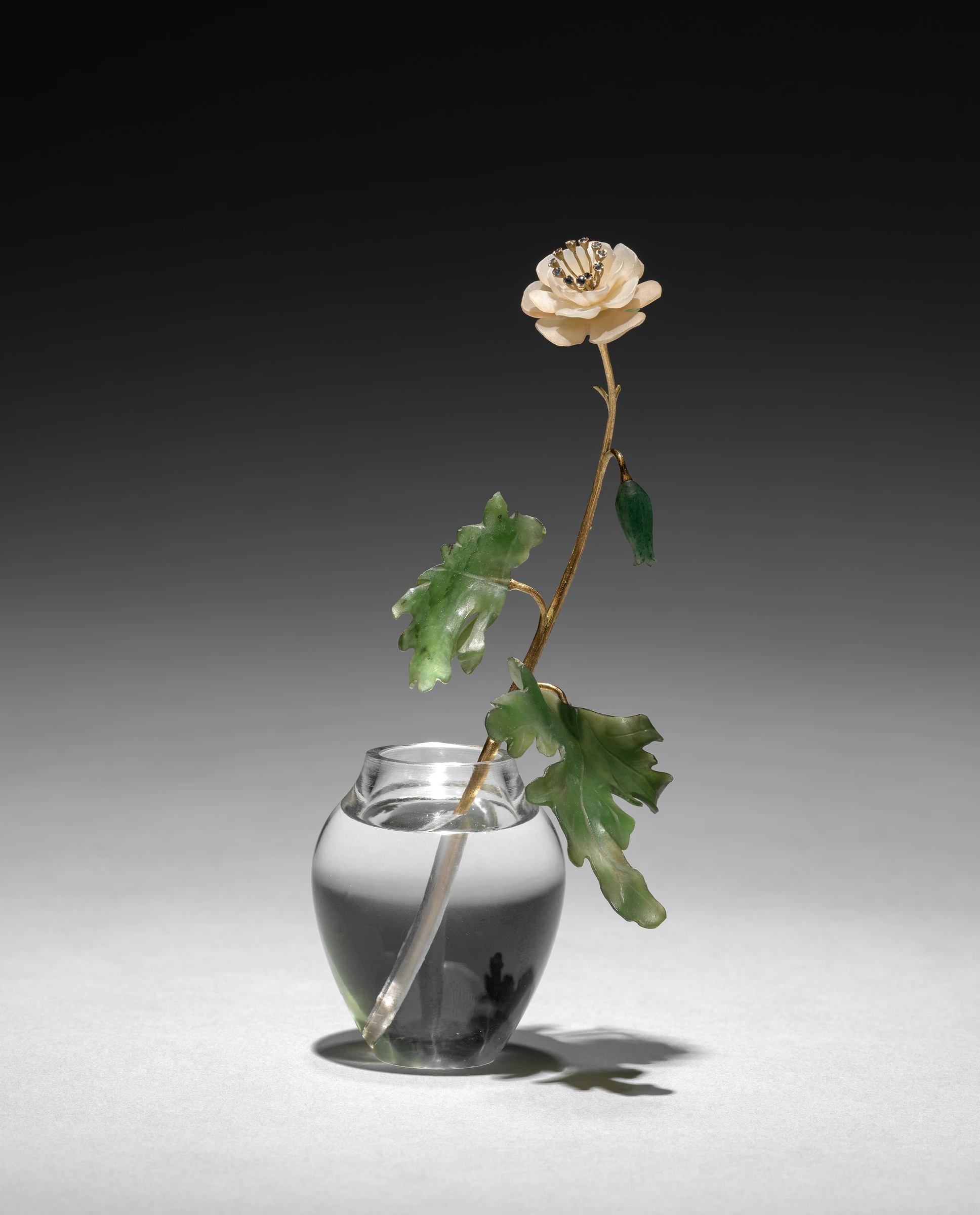 Flower Study of an Anemone by Henrik Wigström; House of Fabergé
