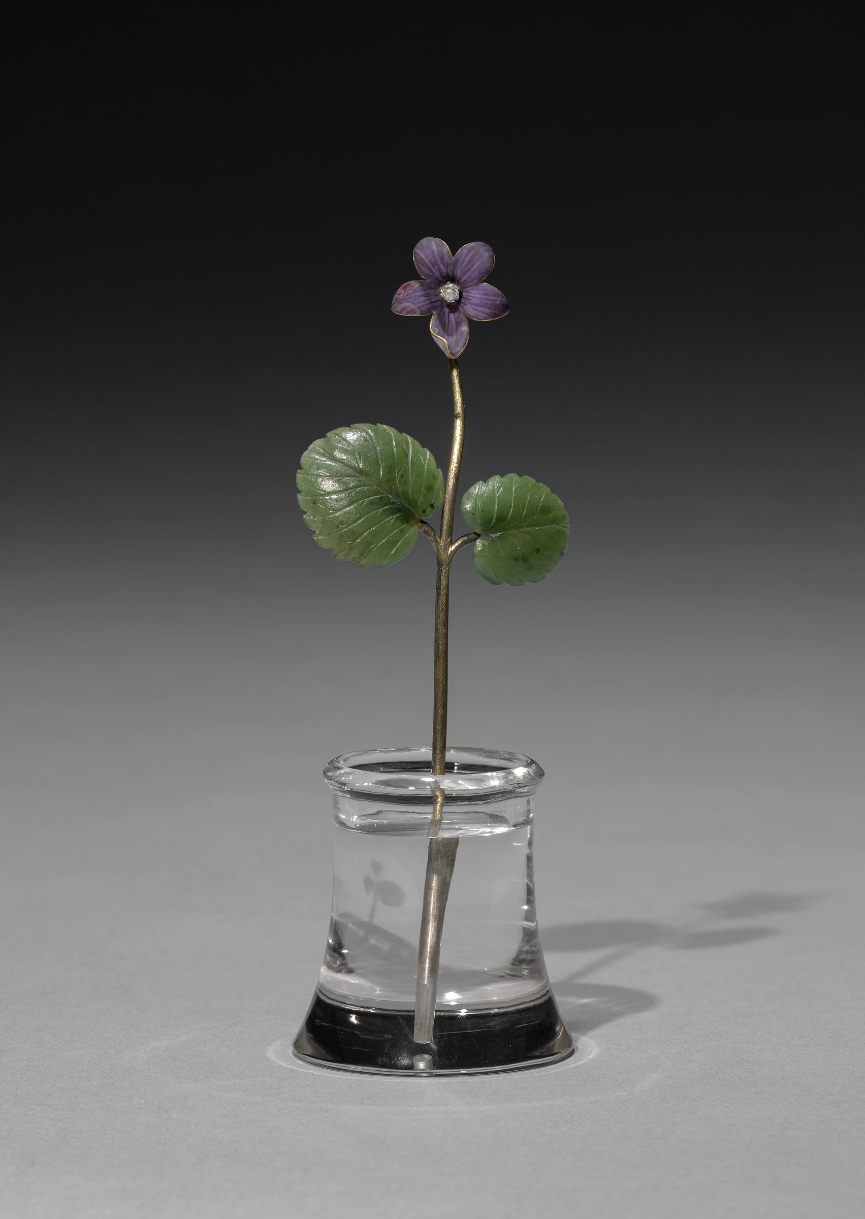 Flower Study of a Violet by House of Fabergé
