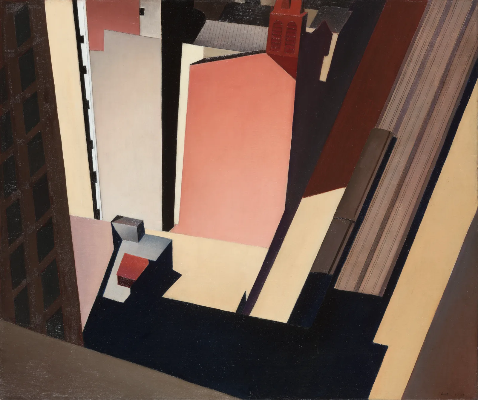 Church Street El by Charles Sheeler