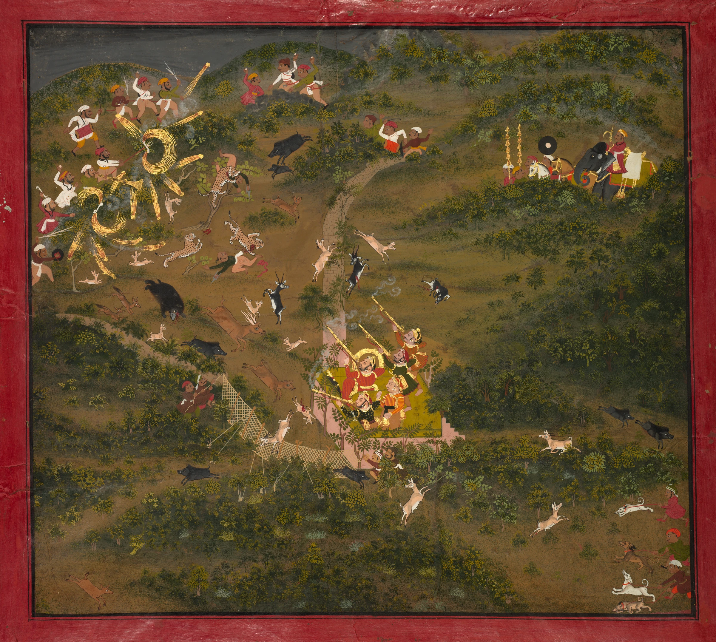 Maharana Jagat Singh II Hunting by Jugarsi, son of Jiva