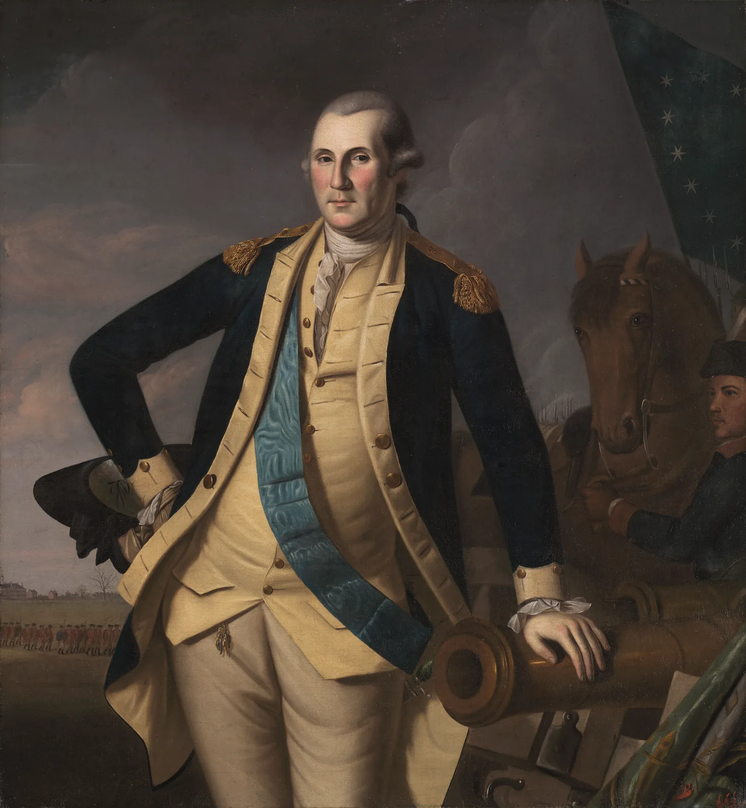 George Washington at Princeton by Charles Willson Peale; Workshop