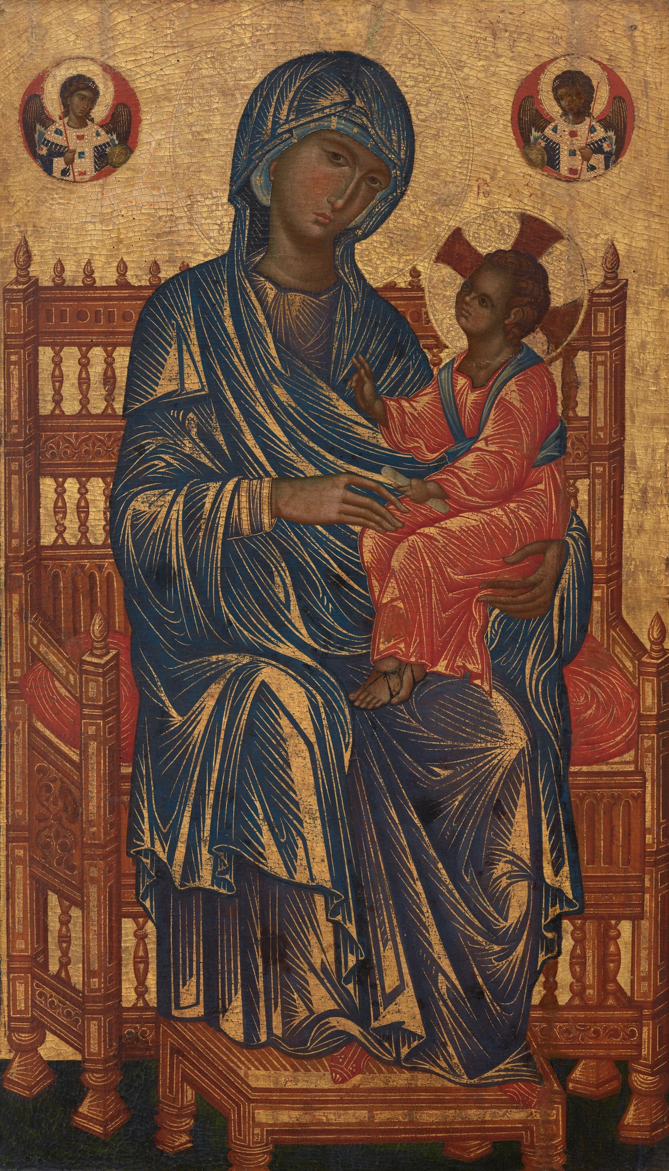 Enthroned Madonna And Child 1949.7.1