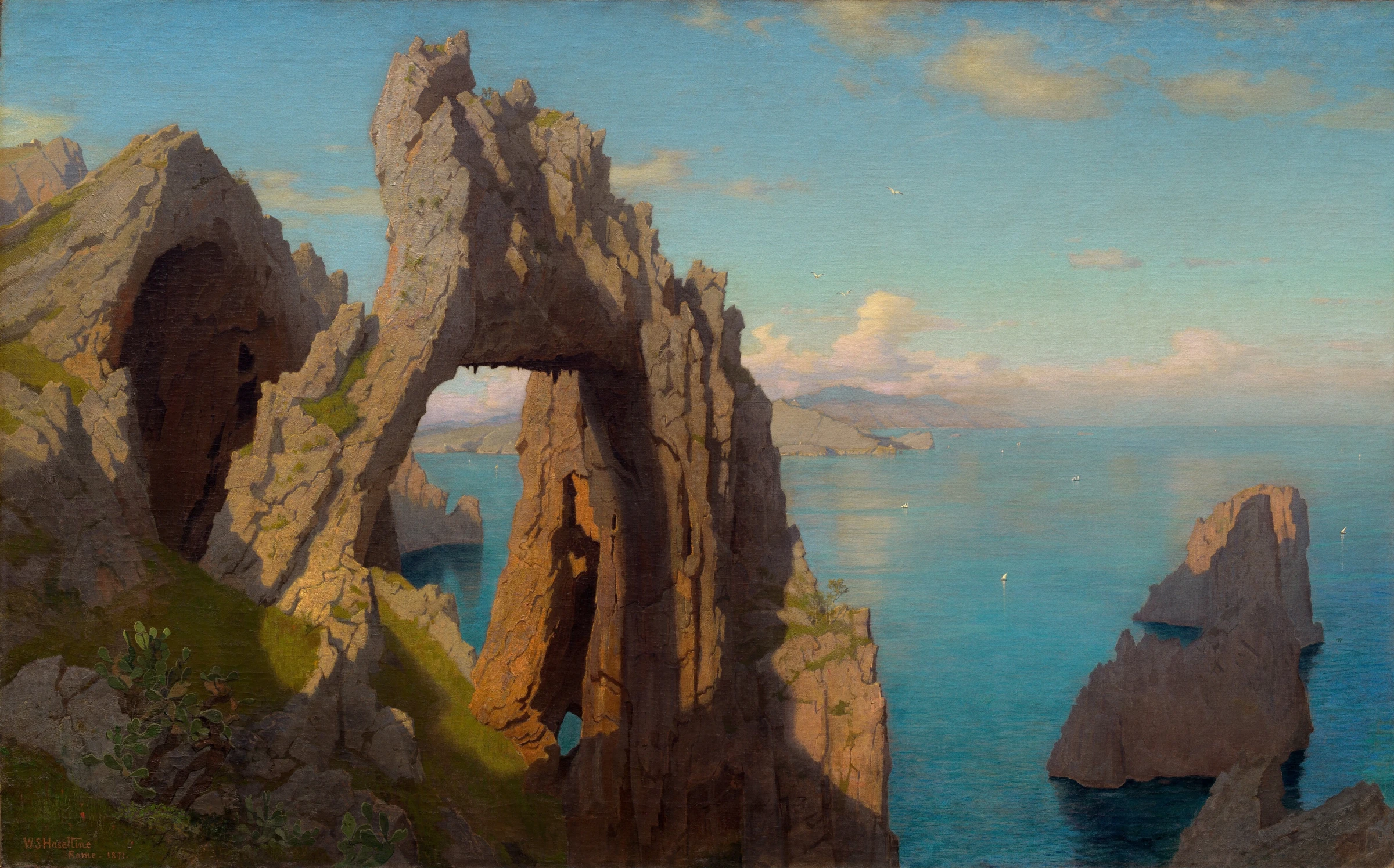 Natural Arch At Capri 1989.13.1