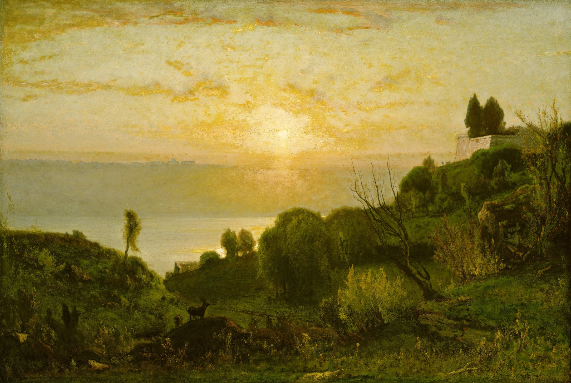 Lake Albano, Sunset 1962.2.1