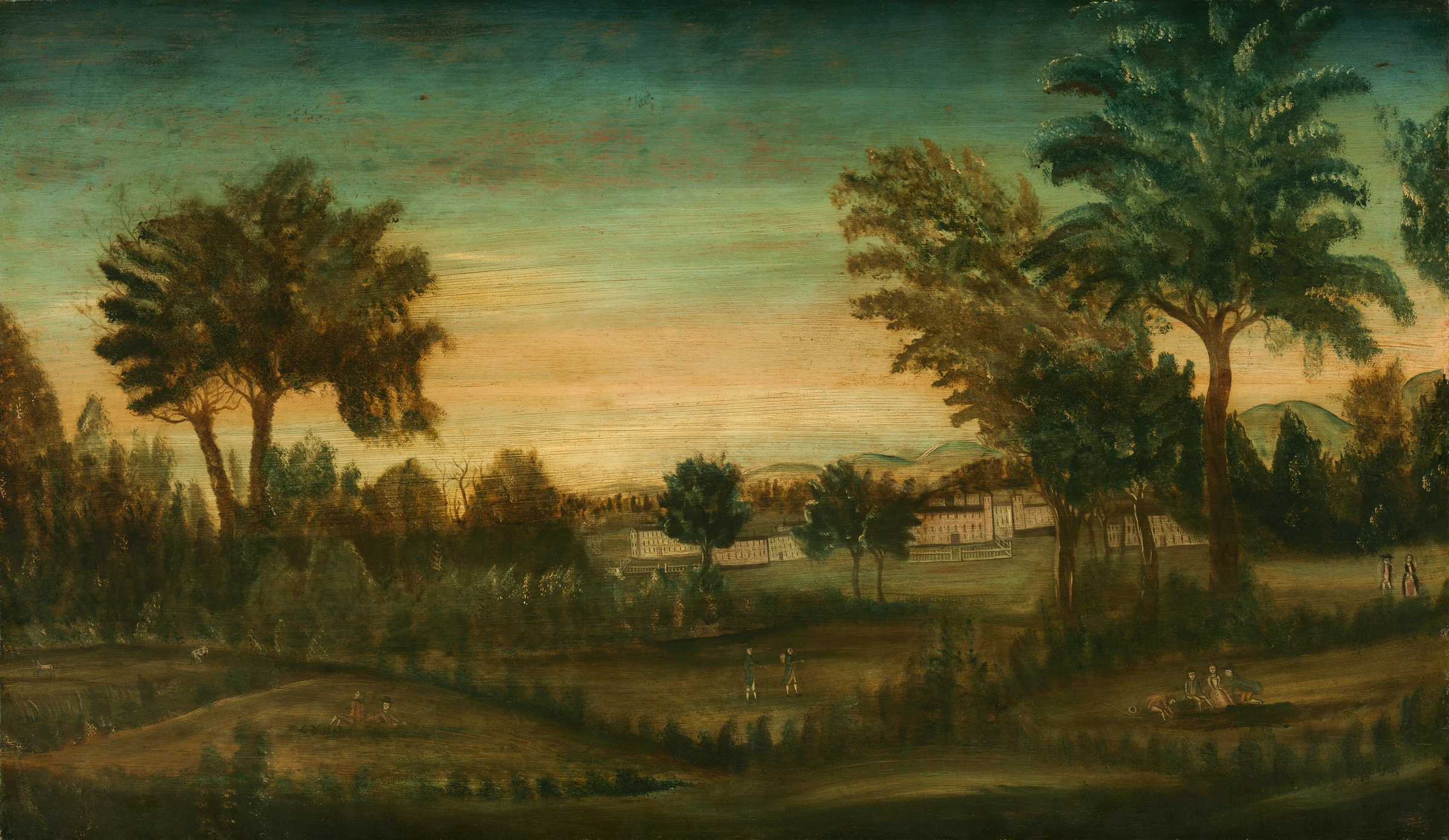 Landscape With Buildings 1956.13.10