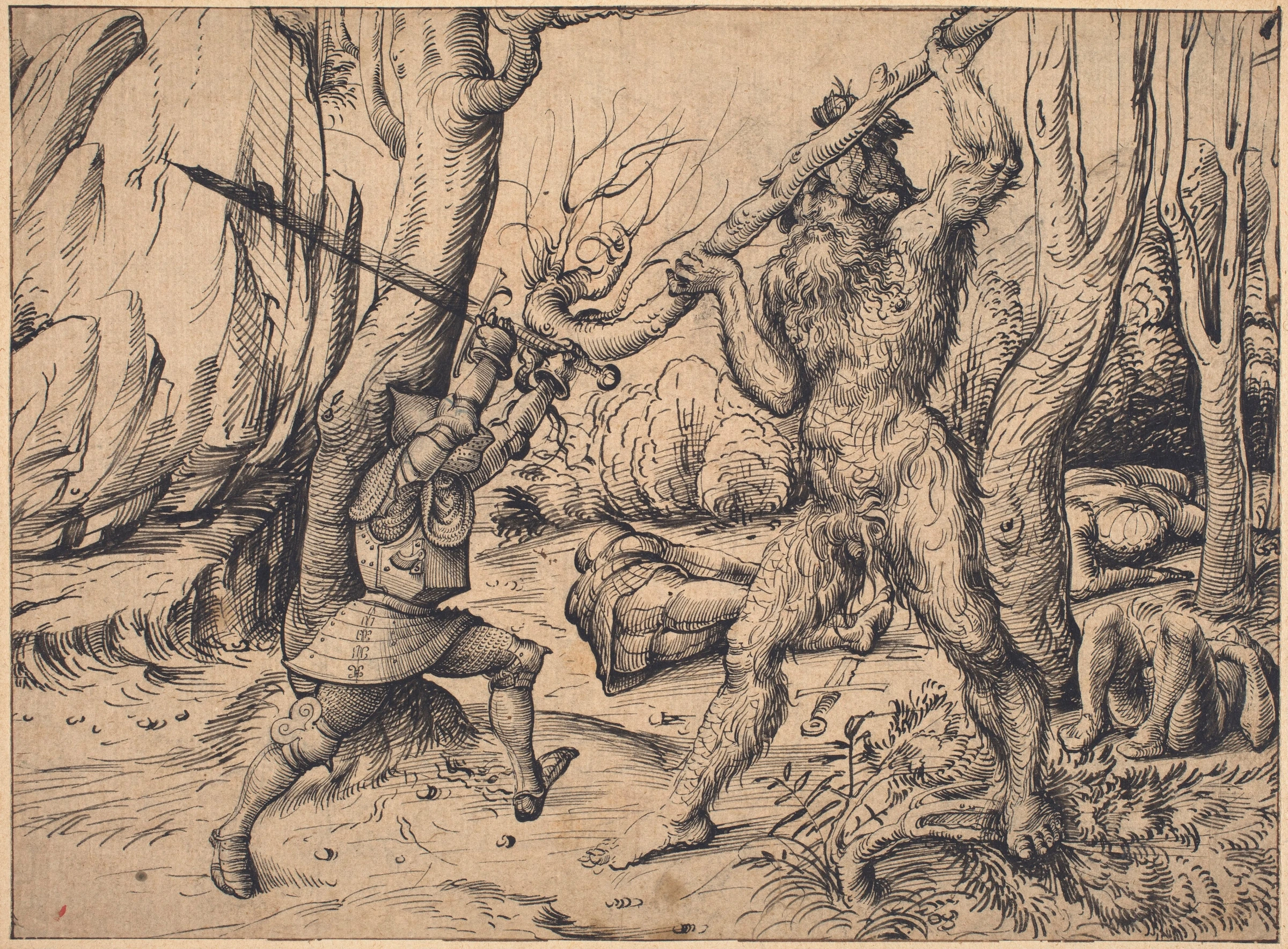 the fight in the forest 1978.77.1