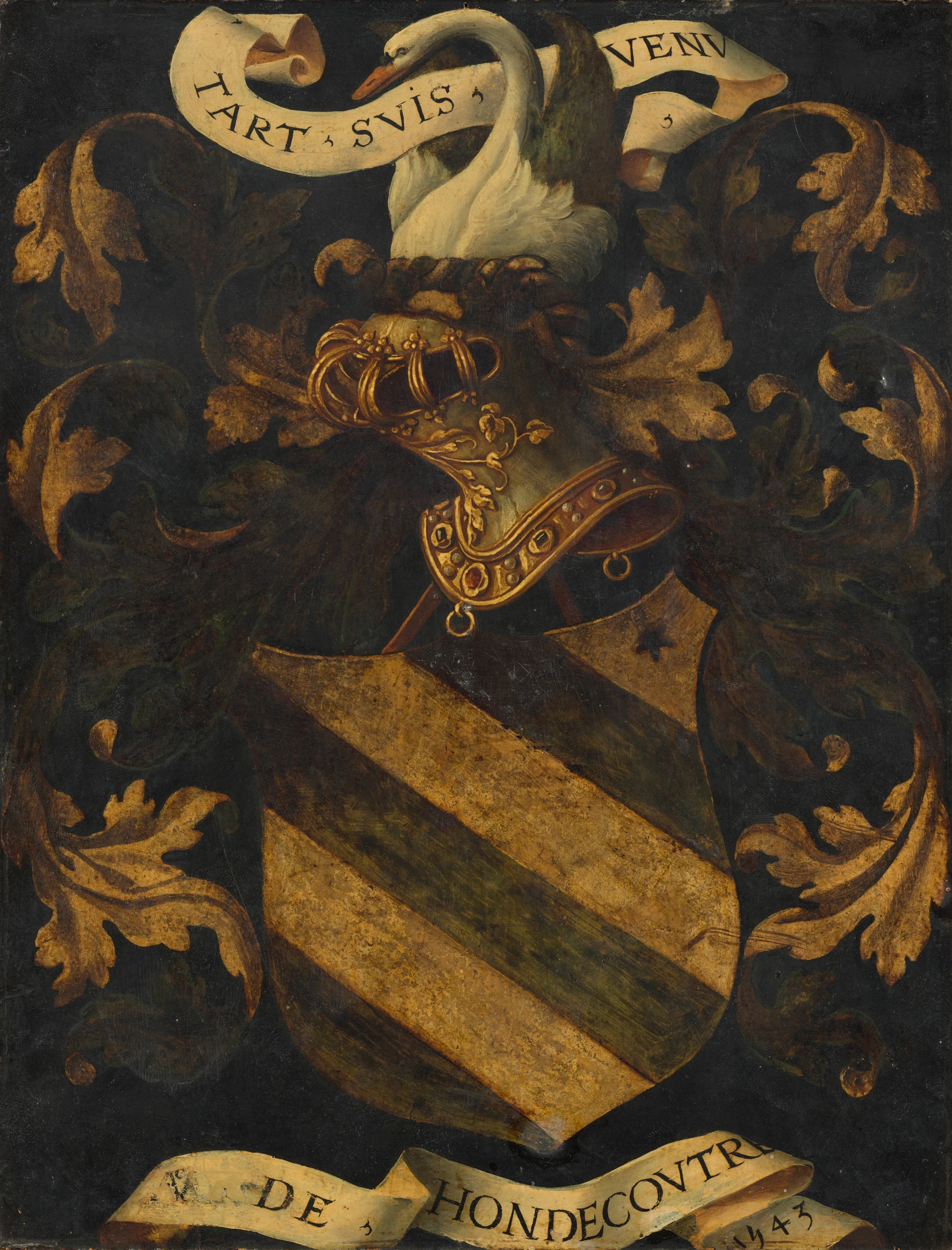 Crested Coat Of Arms Reverse 1953.3.3.B