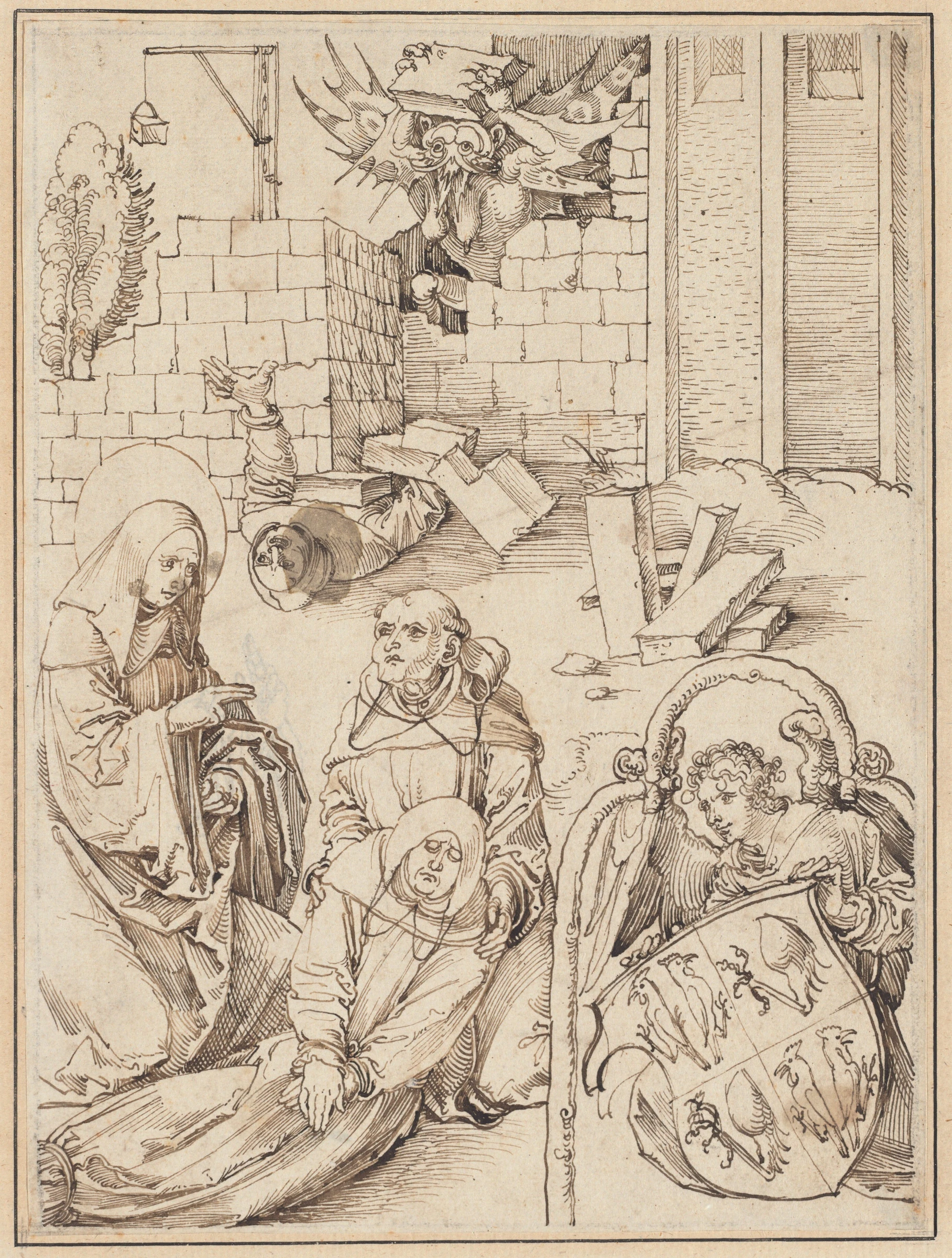 saint benedict reviving a monk killed by the devil 2004.90.1