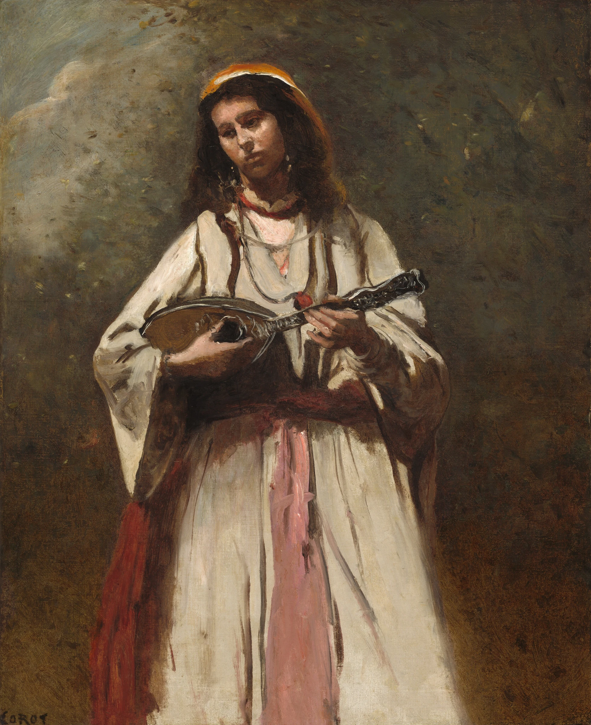 Gypsy Woman With Mandolin 1951.21.1