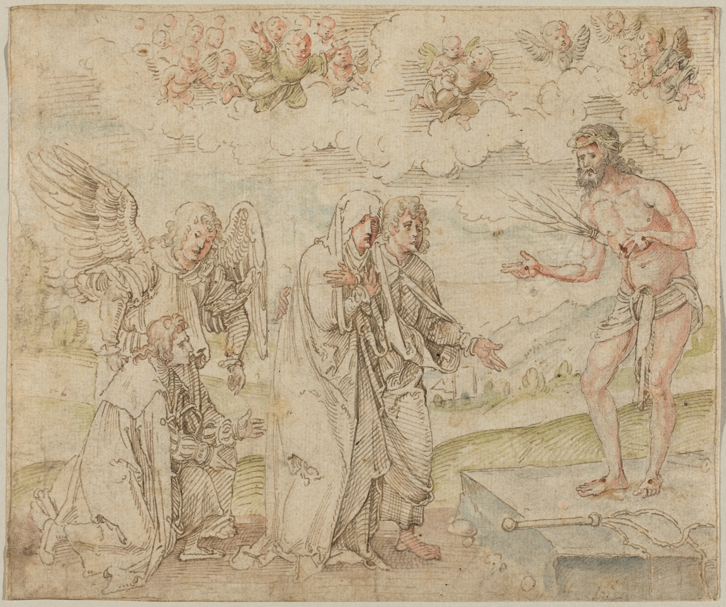 mary and john before the man of sorrows 1998.17.5