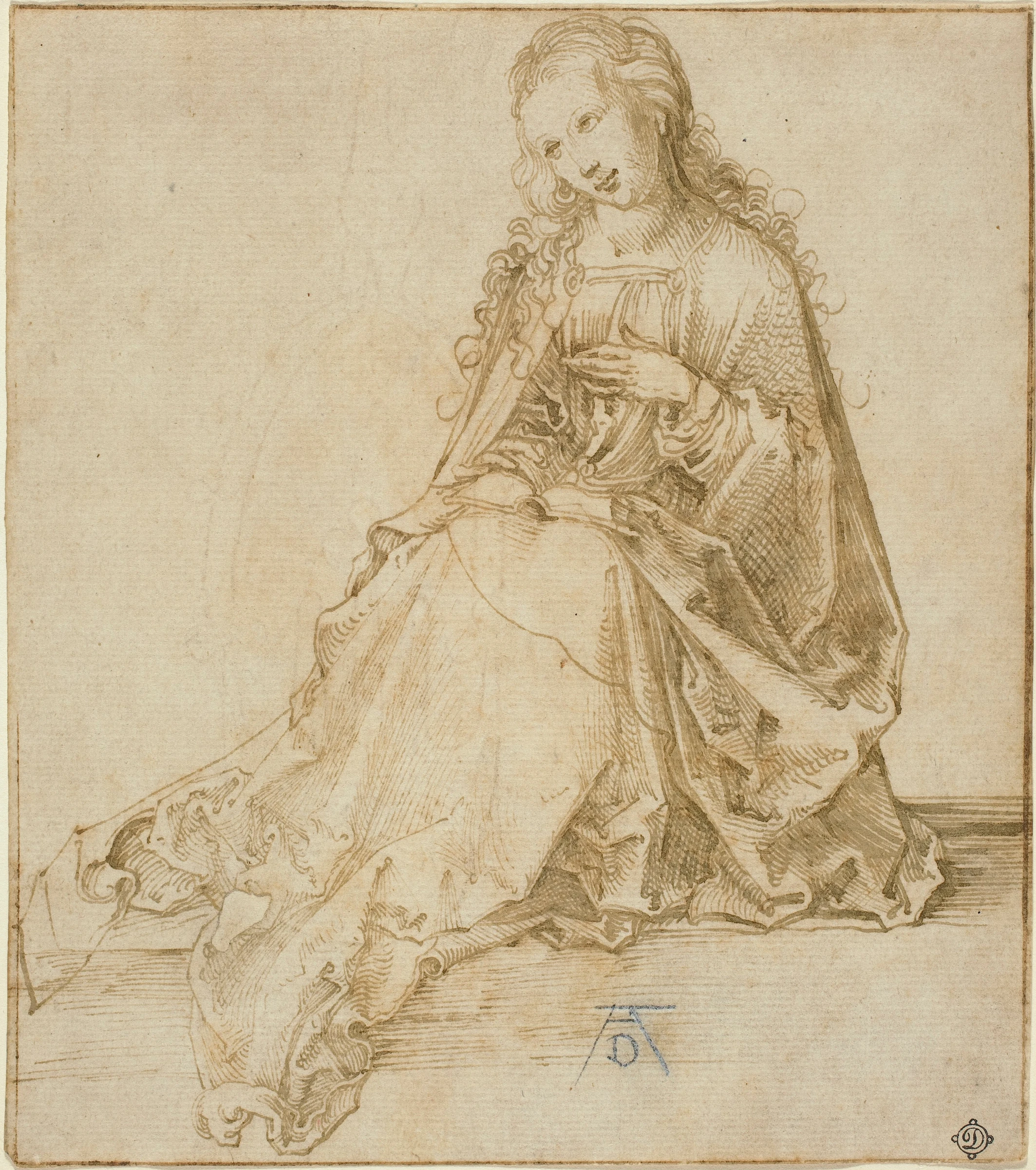 the virgin annunciate 1993.51.1
