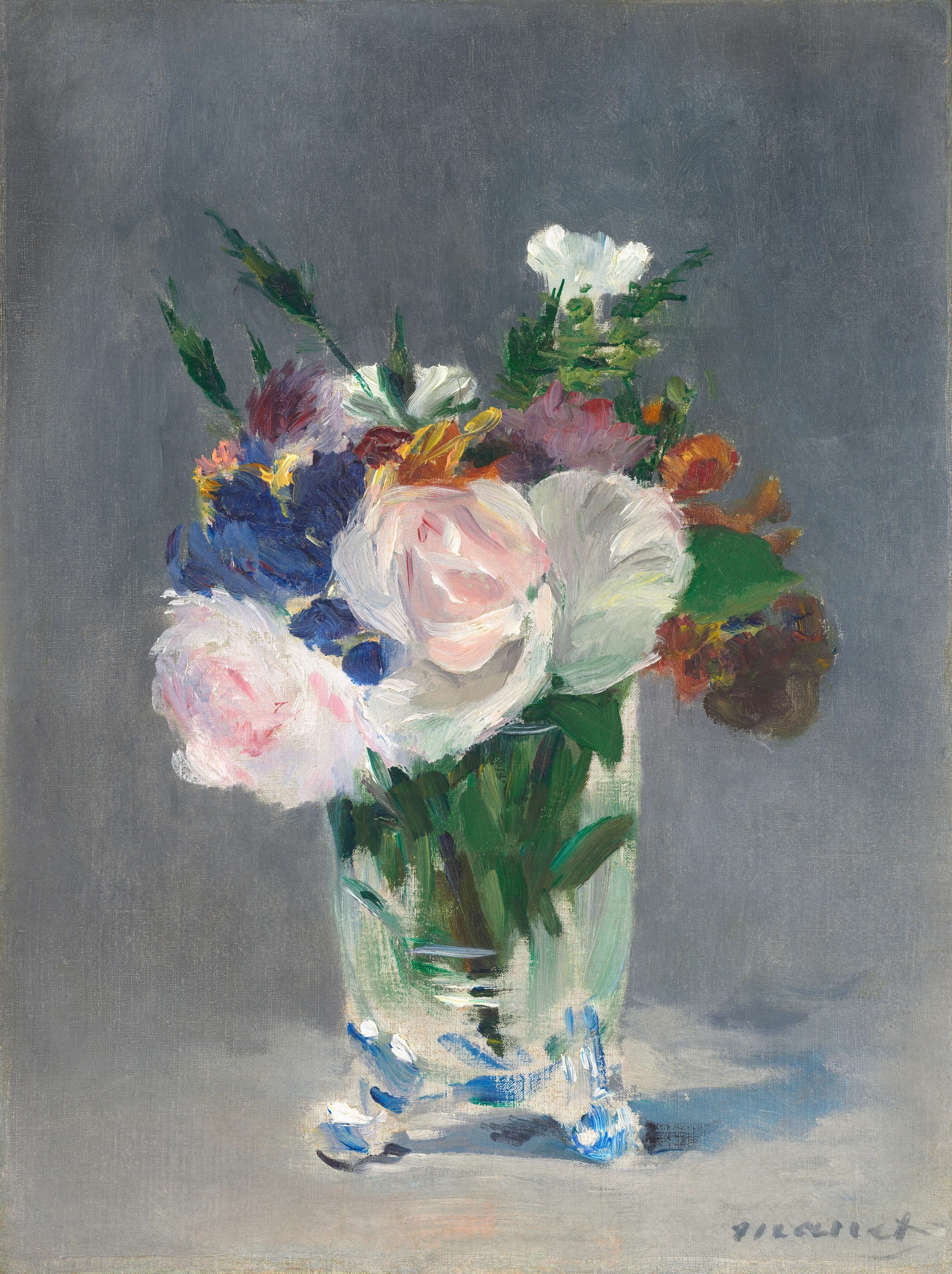 Flowers In A Crystal Vase 1970.17.37