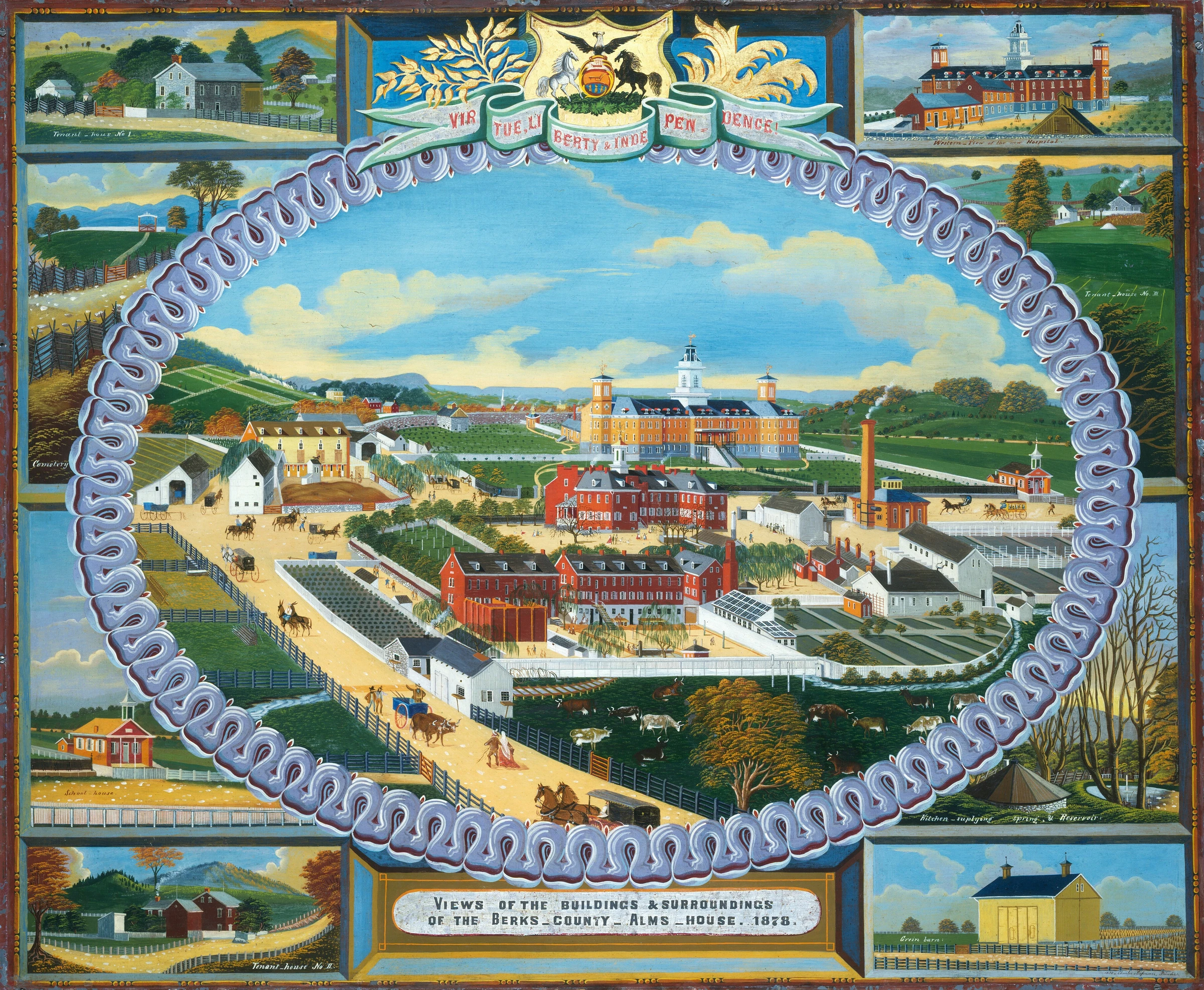 Berks County Almshouse, 1878 1953.5.17