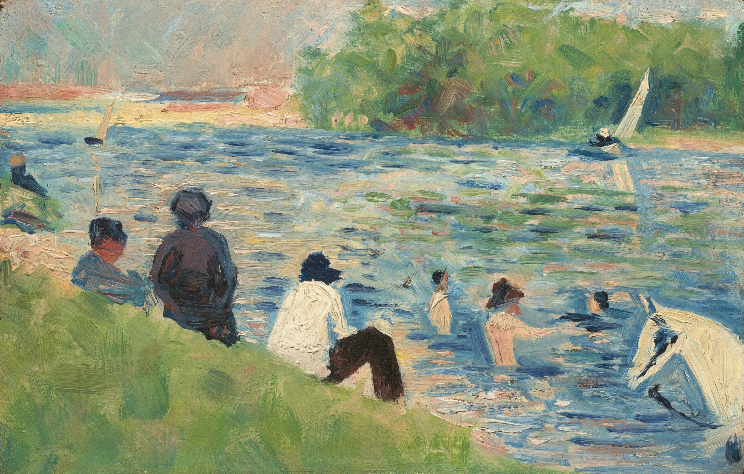 Bathers (Study For Bathers At Asnieres ) 2014.18.54