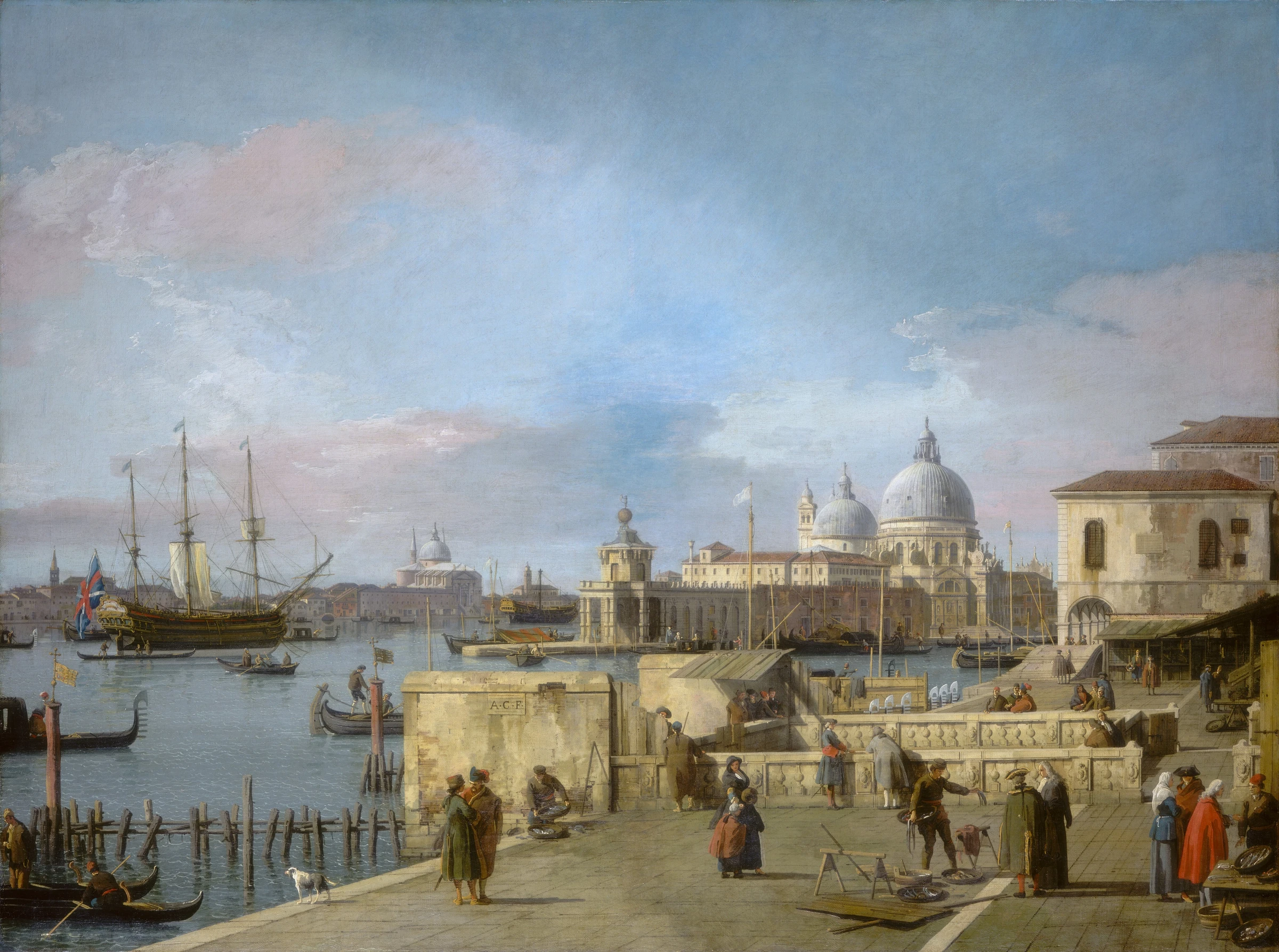 Entrance To The Grand Canal From The Molo, Venice 1945.15.4