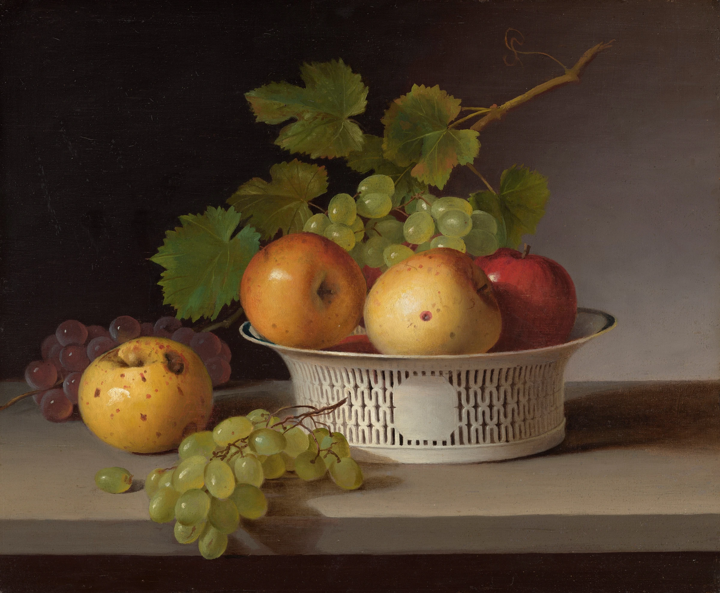 Fruit Still Life With Chinese Export Basket 1990.7.1