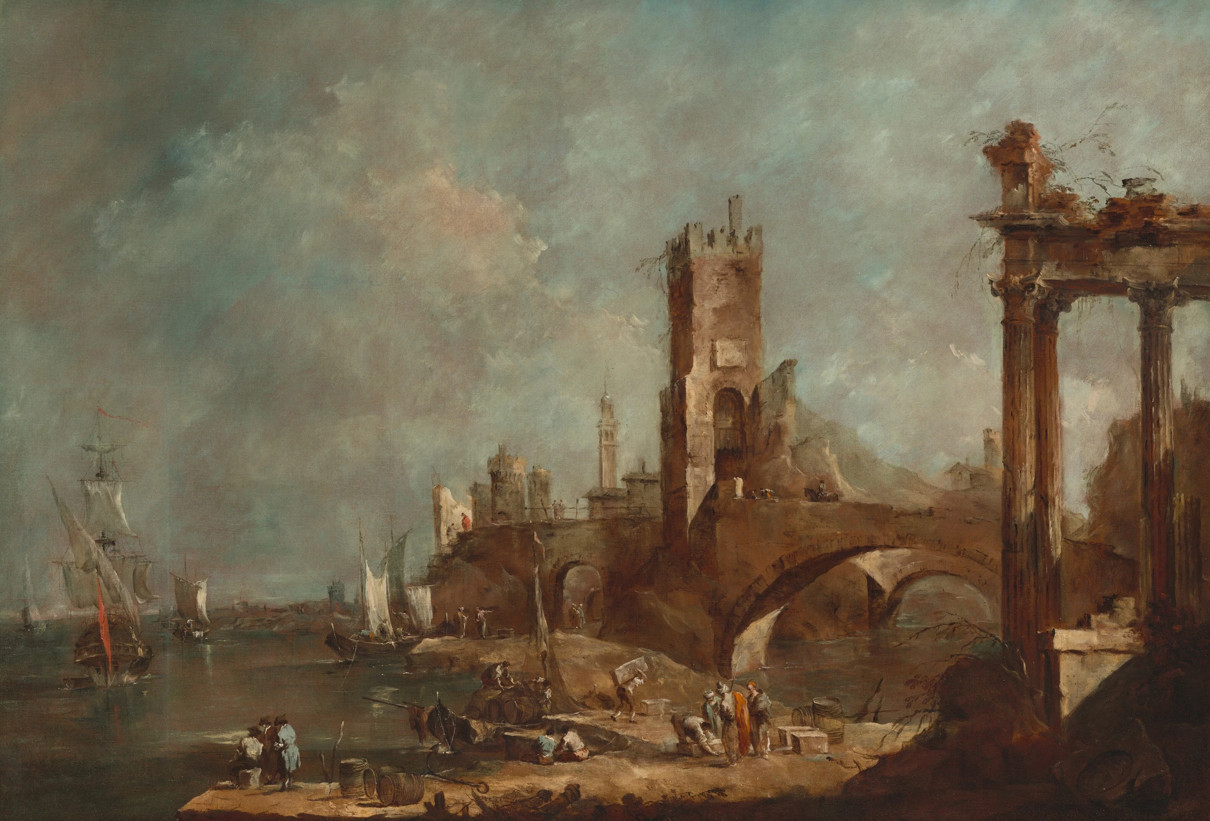 Capriccio Of A Harbor 1943.4.50