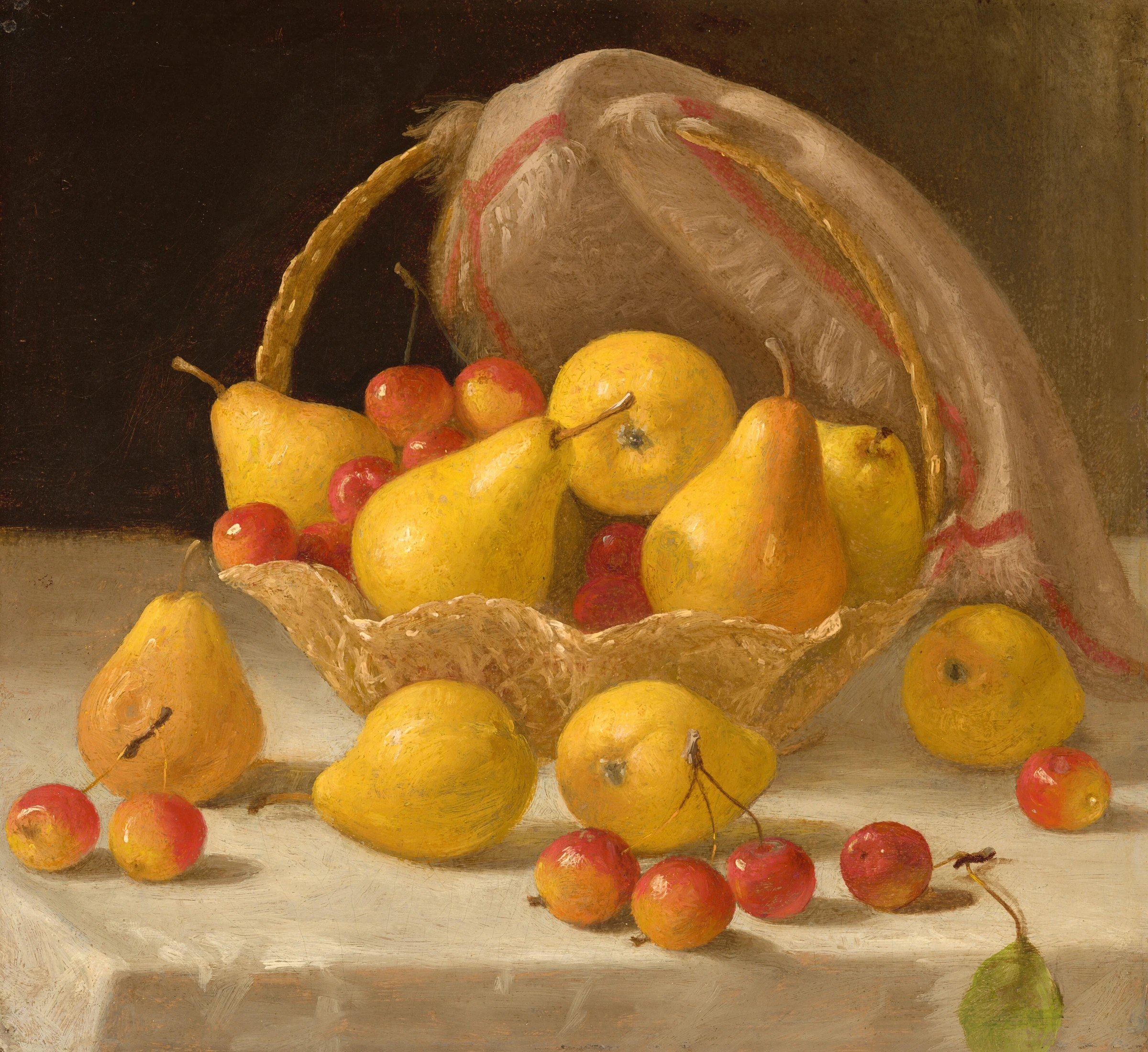Basket Of Pears And Crabapples 2018.44.5