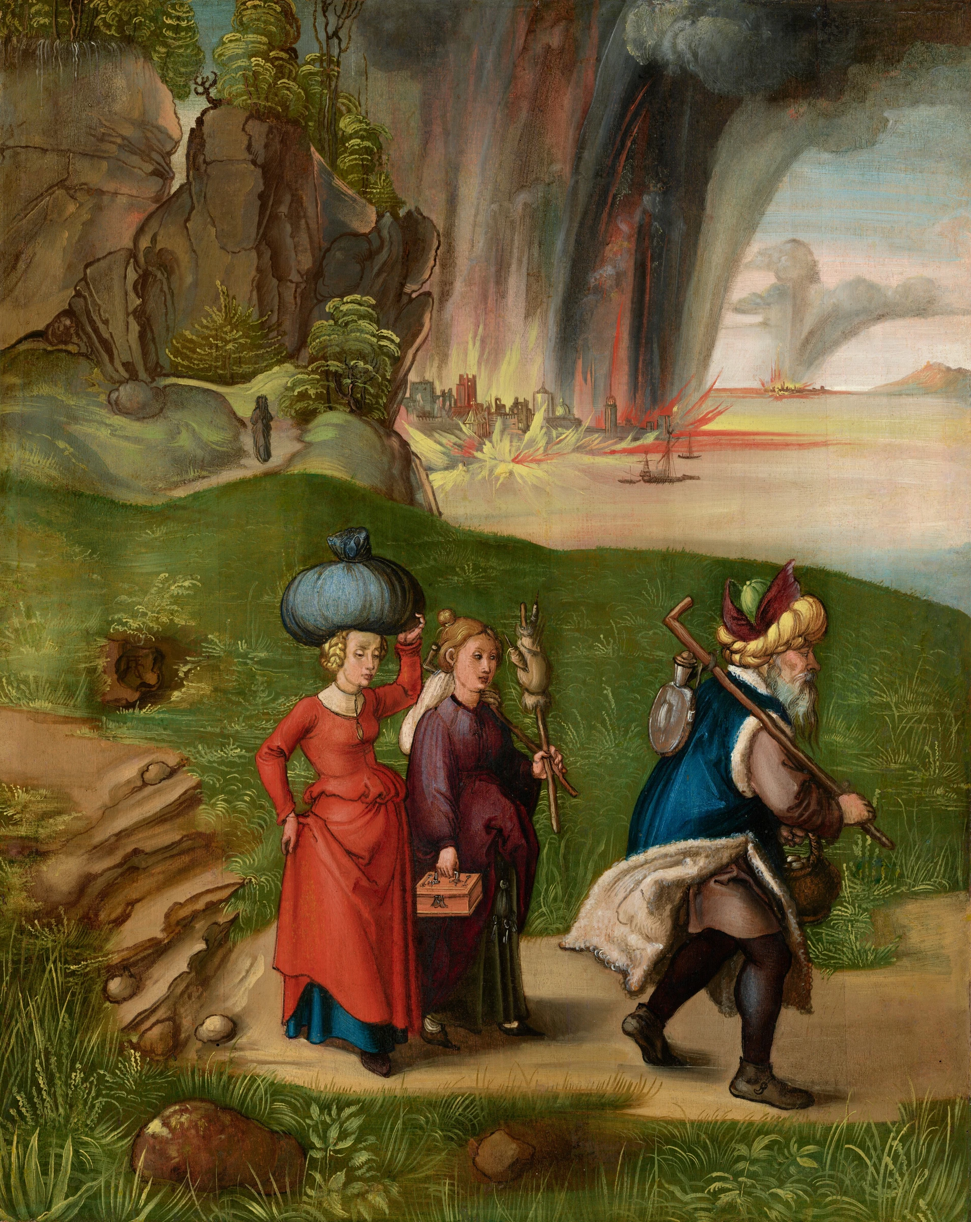 Lot And His Daughters Reverse 1952.2.16.B