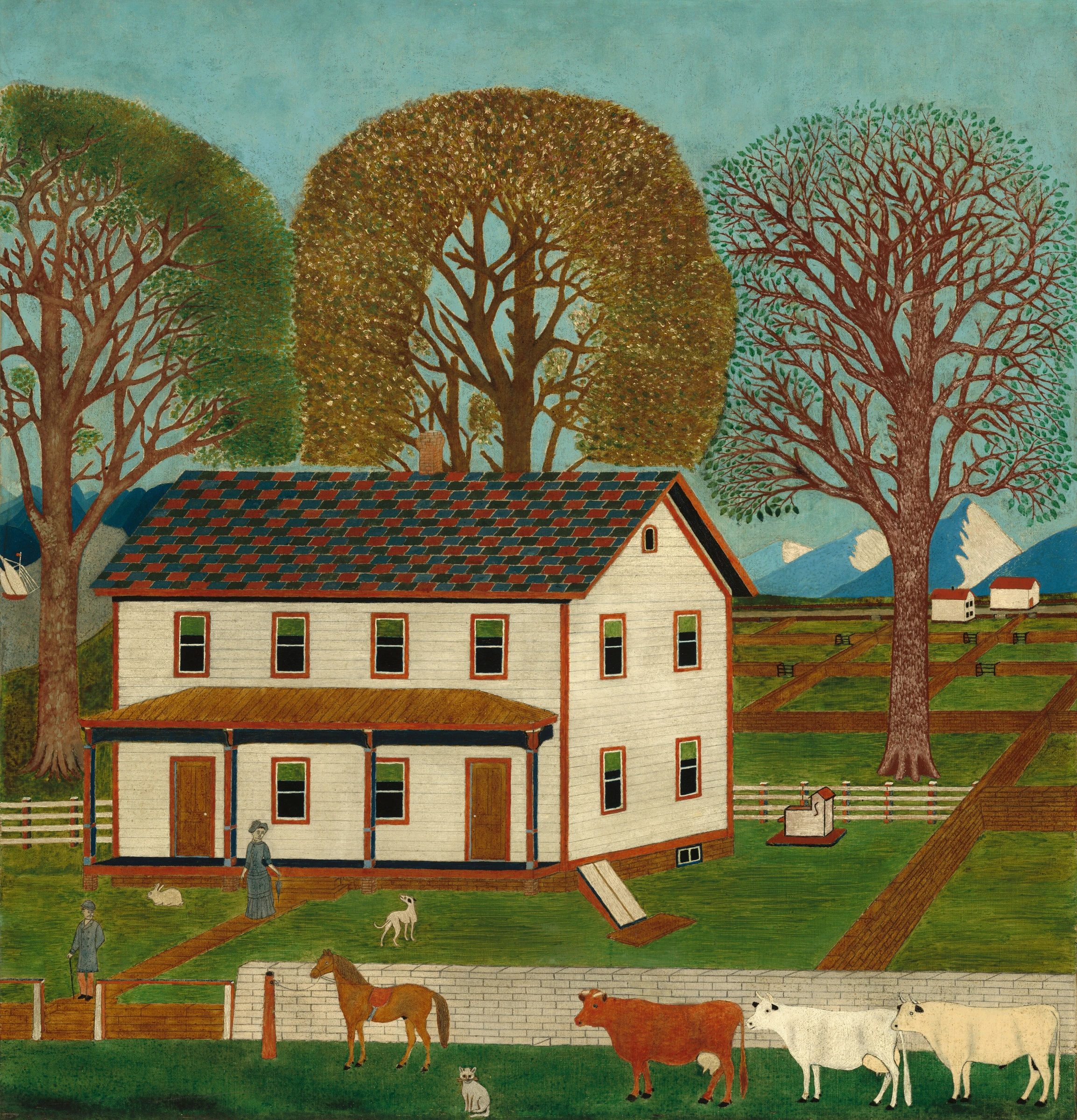 Farmhouse In Mahantango Valley 1953.5.94