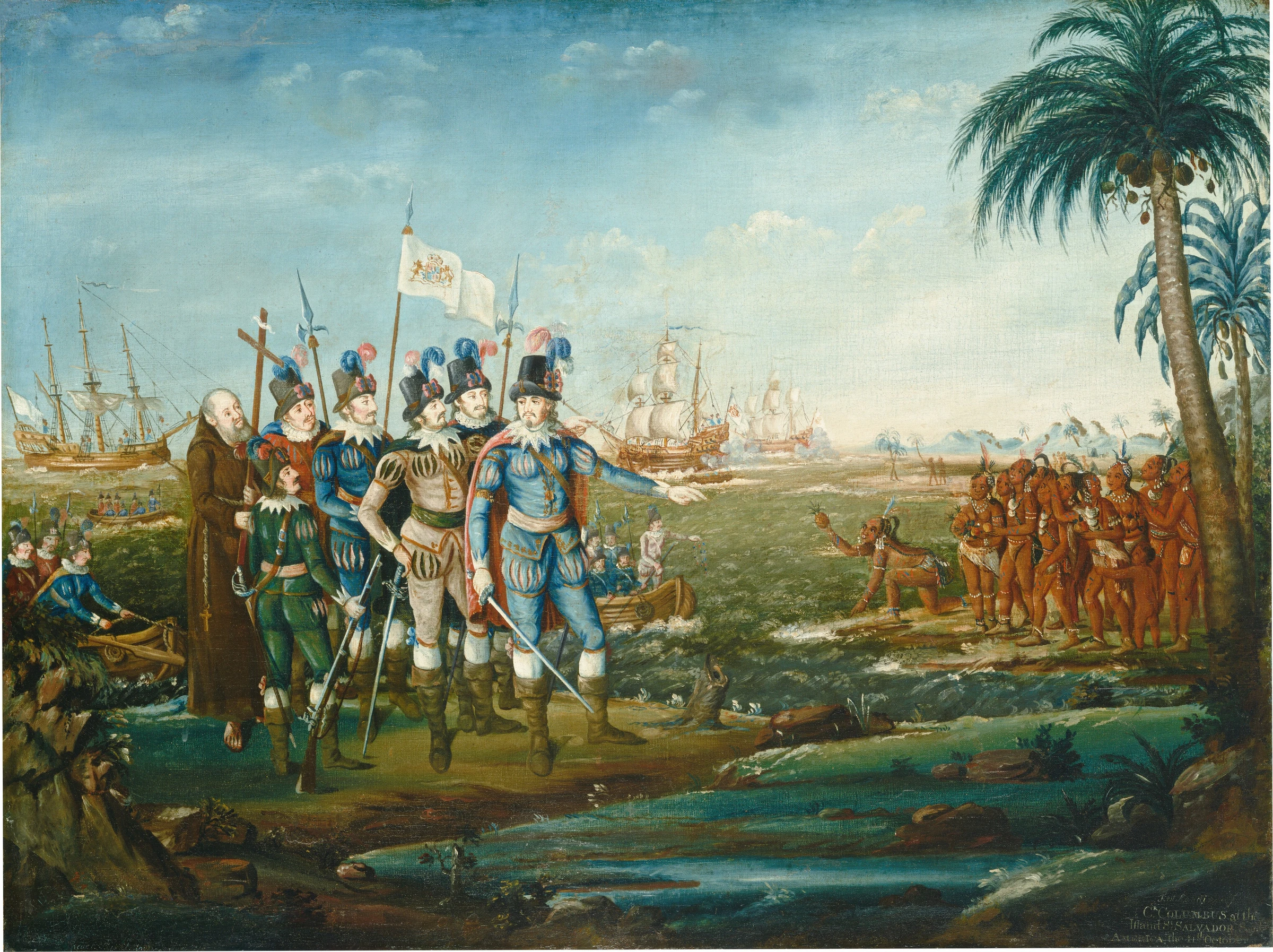 First Landing Of Christopher Columbus 1966.13.3