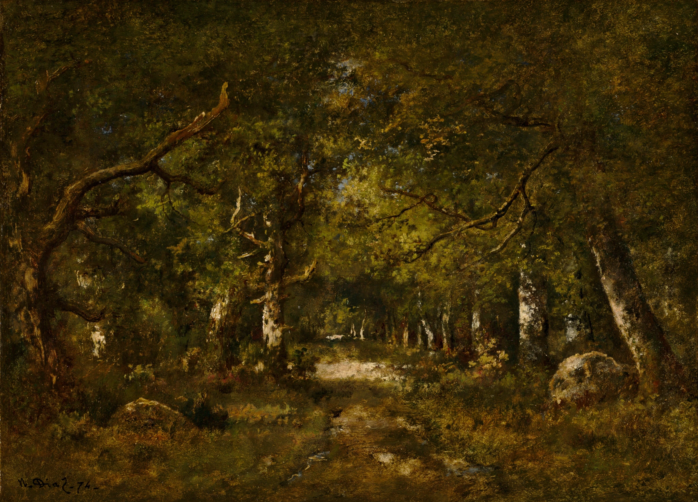 Forest Scene 1949.1.4