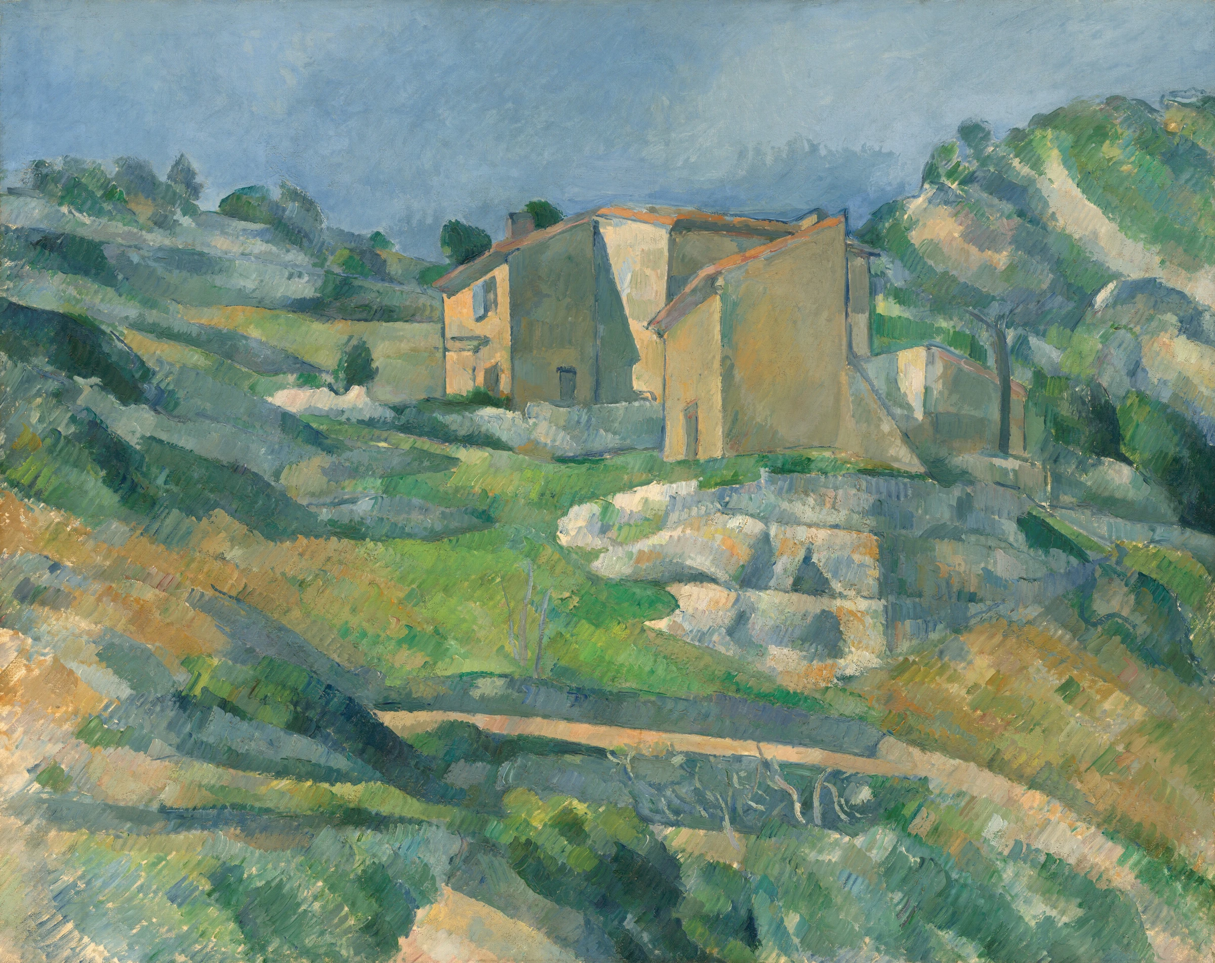 Houses In Provence The Riaux Valley Near L'Estaque 1973.68.1