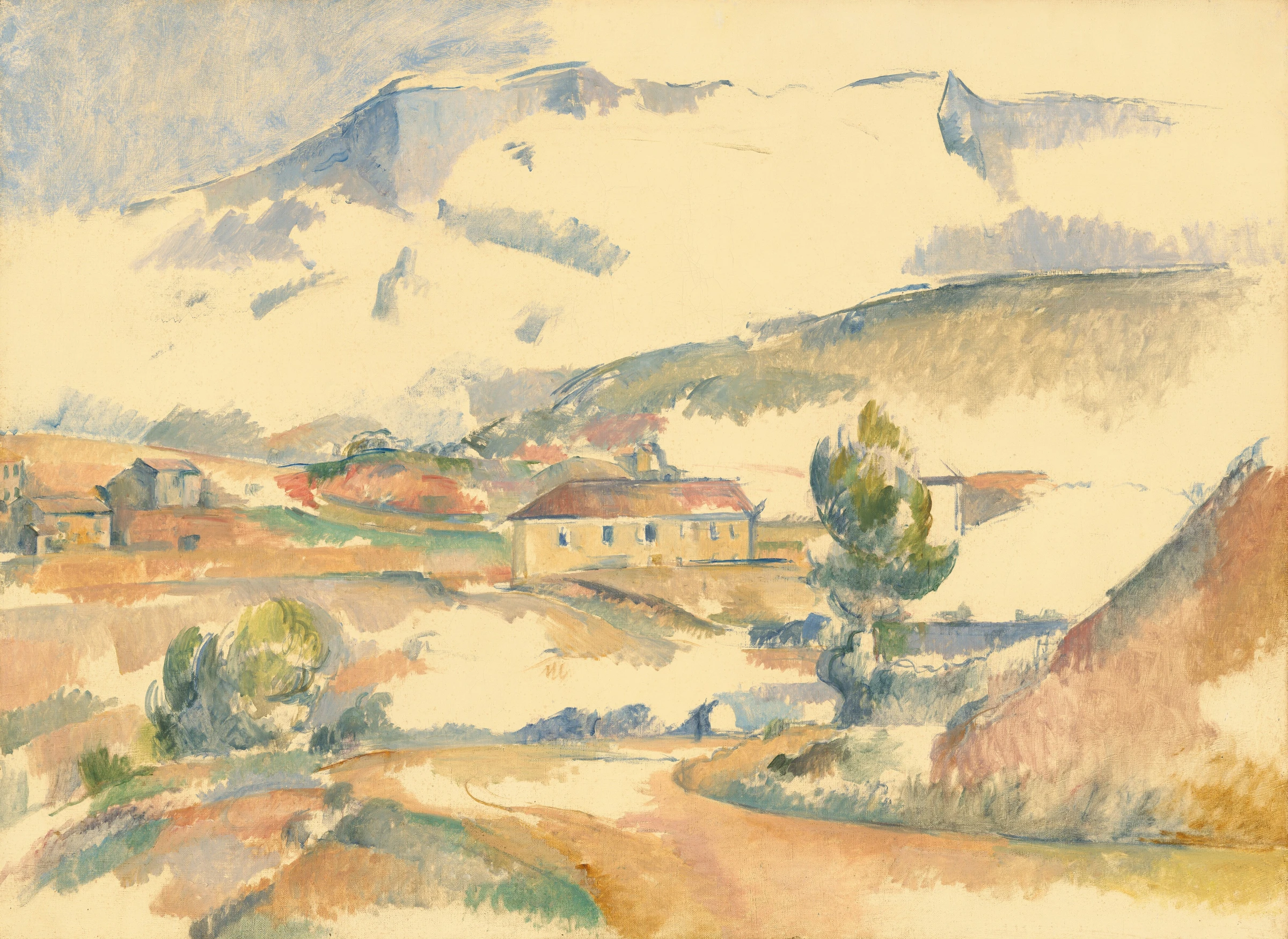 Montagne Sainte Victoire, From Near Gardanne 1972.9.4