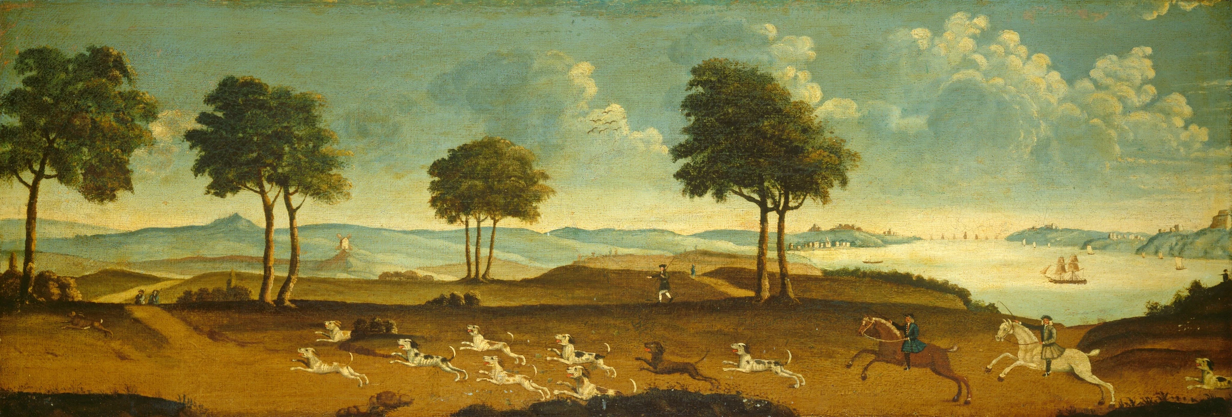 Hunting Scene With A Harbor 1970.17.103