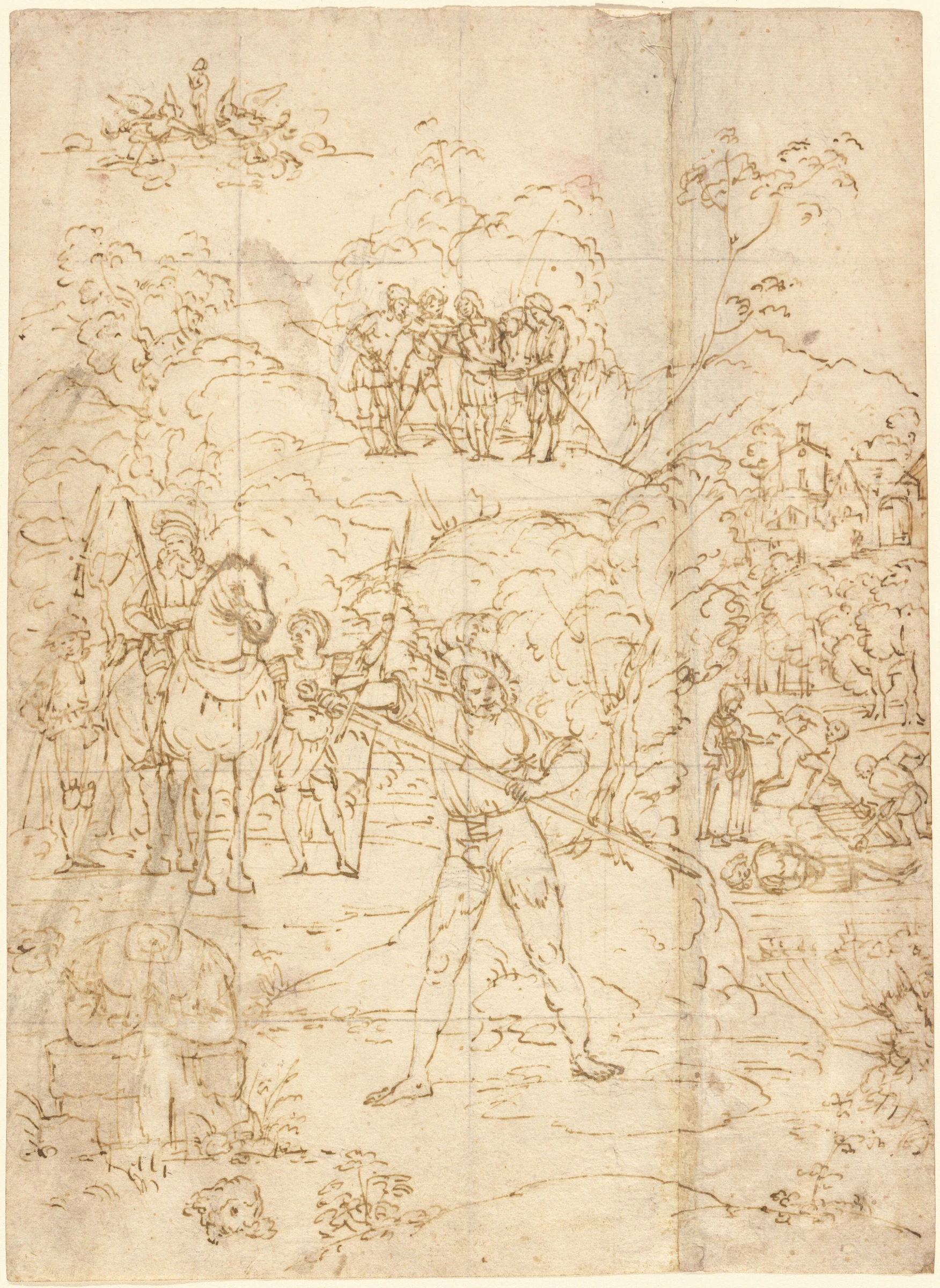 the martyrdom of saint alexander of bergamo 1971.46.2