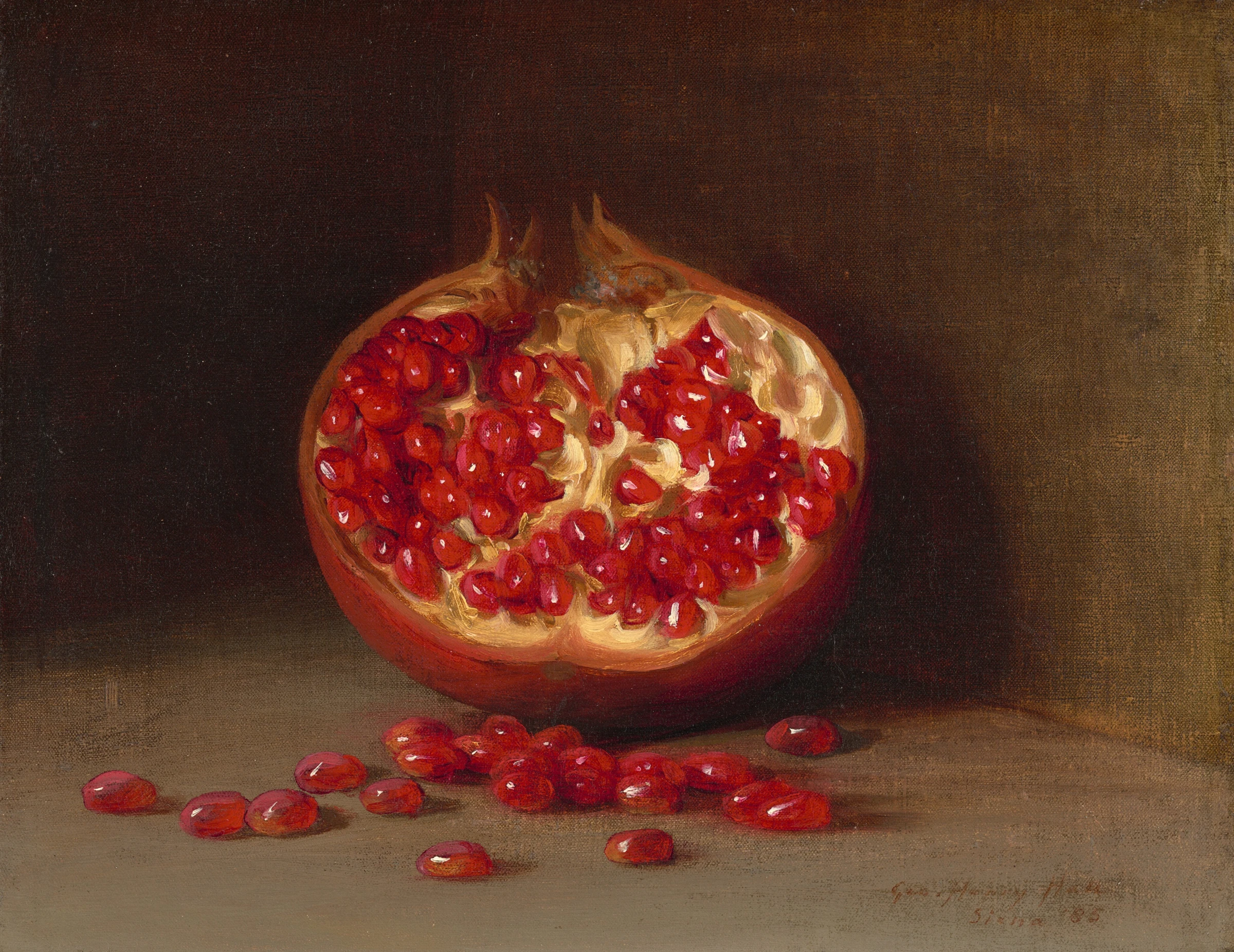 A Pomegranate, Siena 2018.44.8