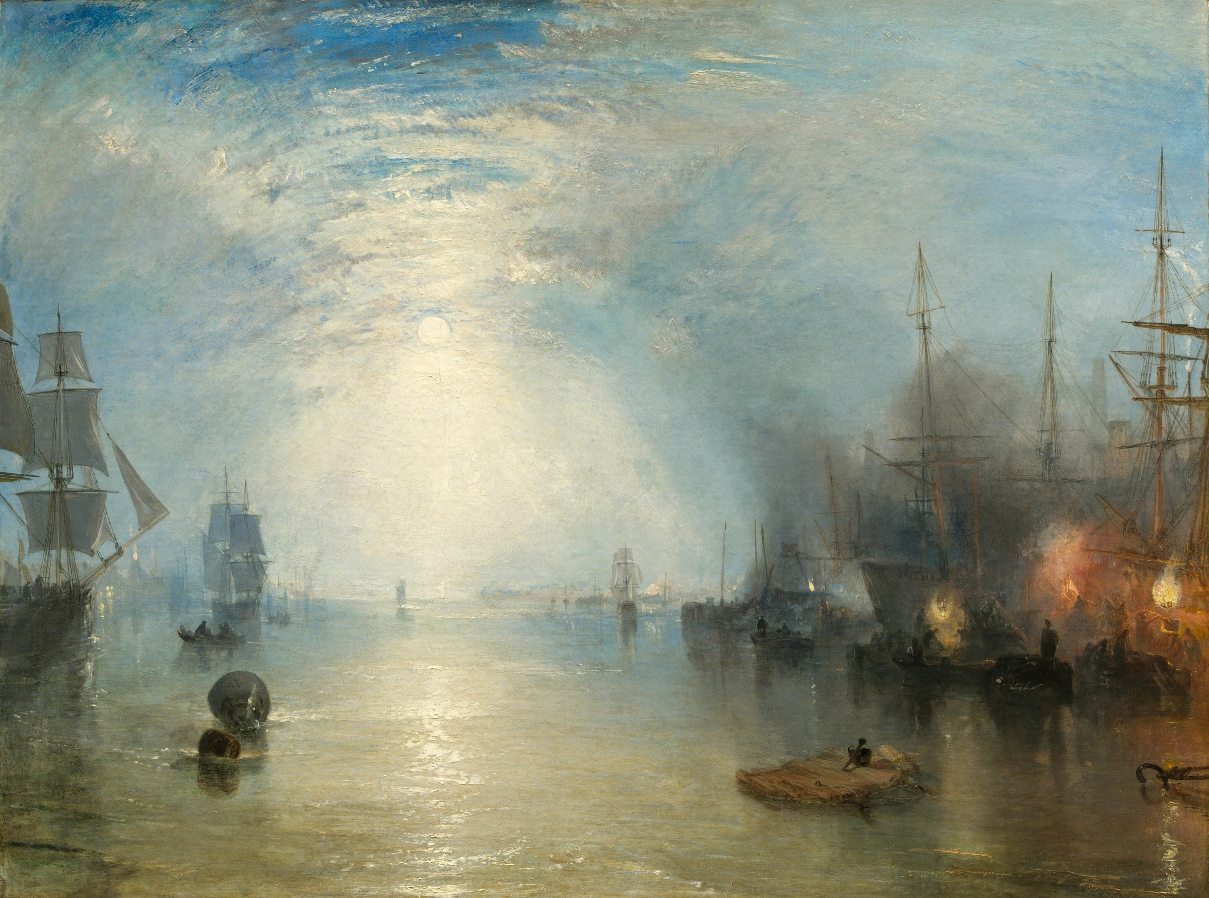 Keelmen Heaving In Coals By Moonlight 1942.9.86
