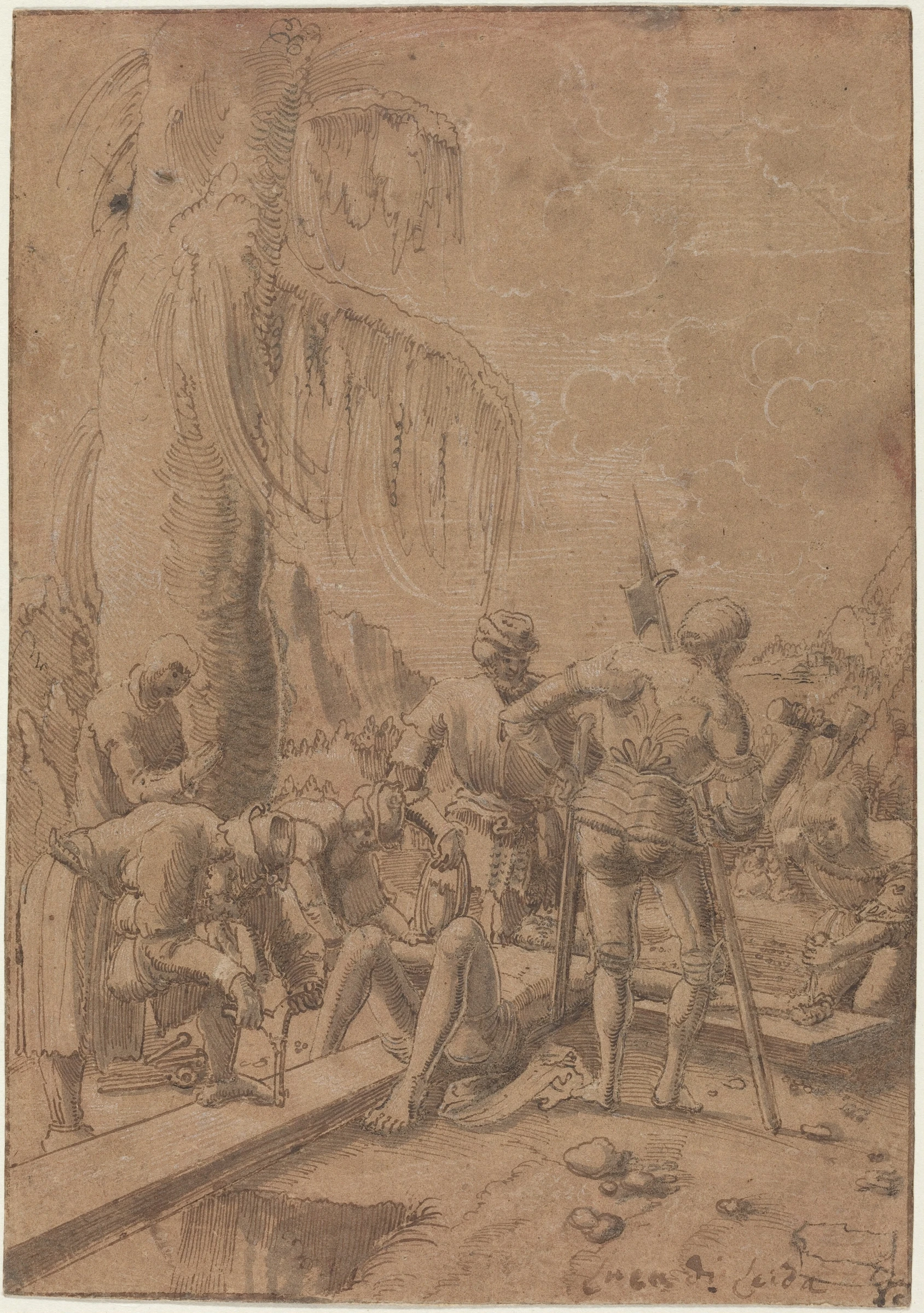 christ nailed to the cross 2000.116.1