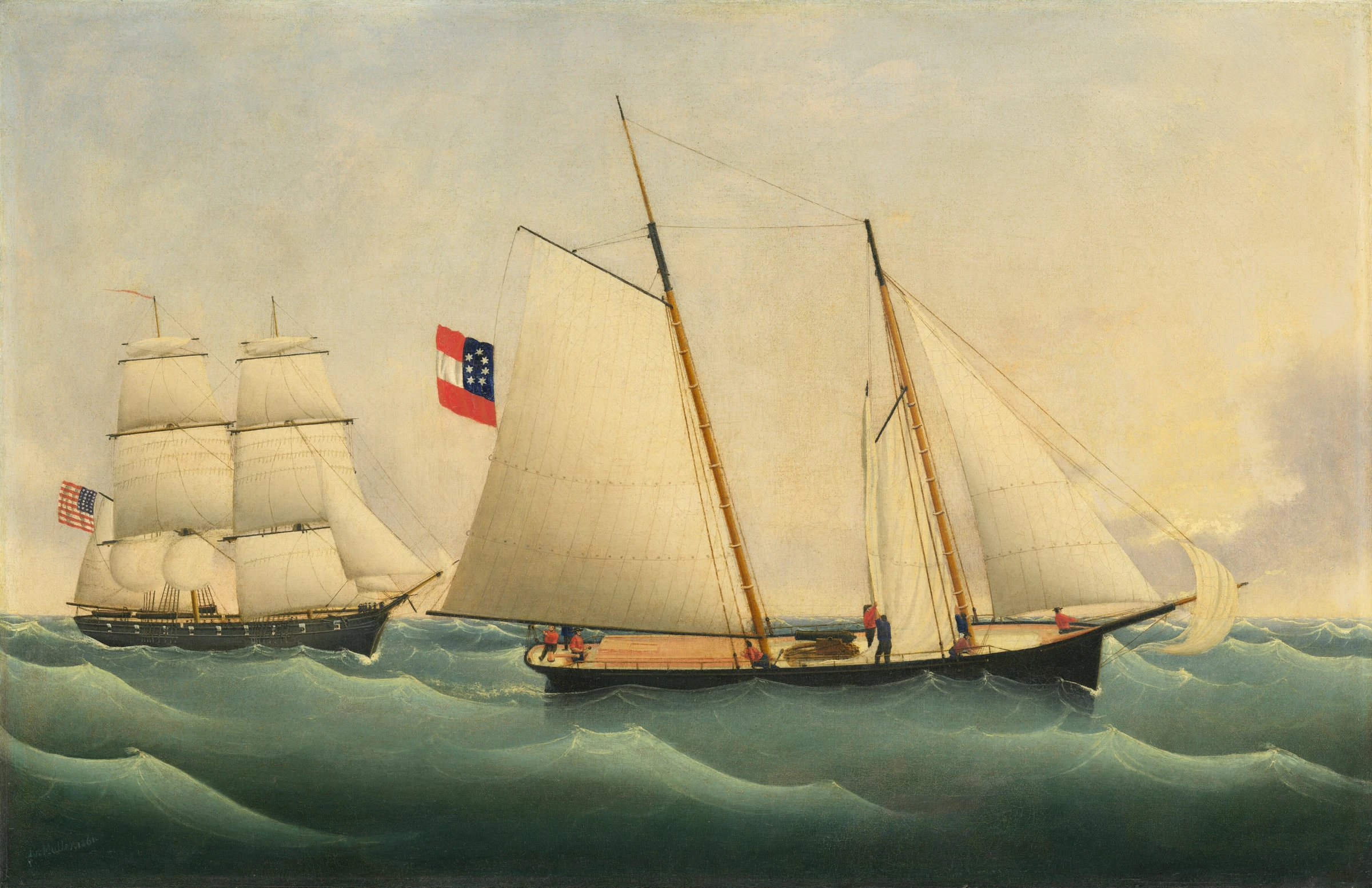 Capture Of The Savannah By The U.S.S. Perry 1967.20.2