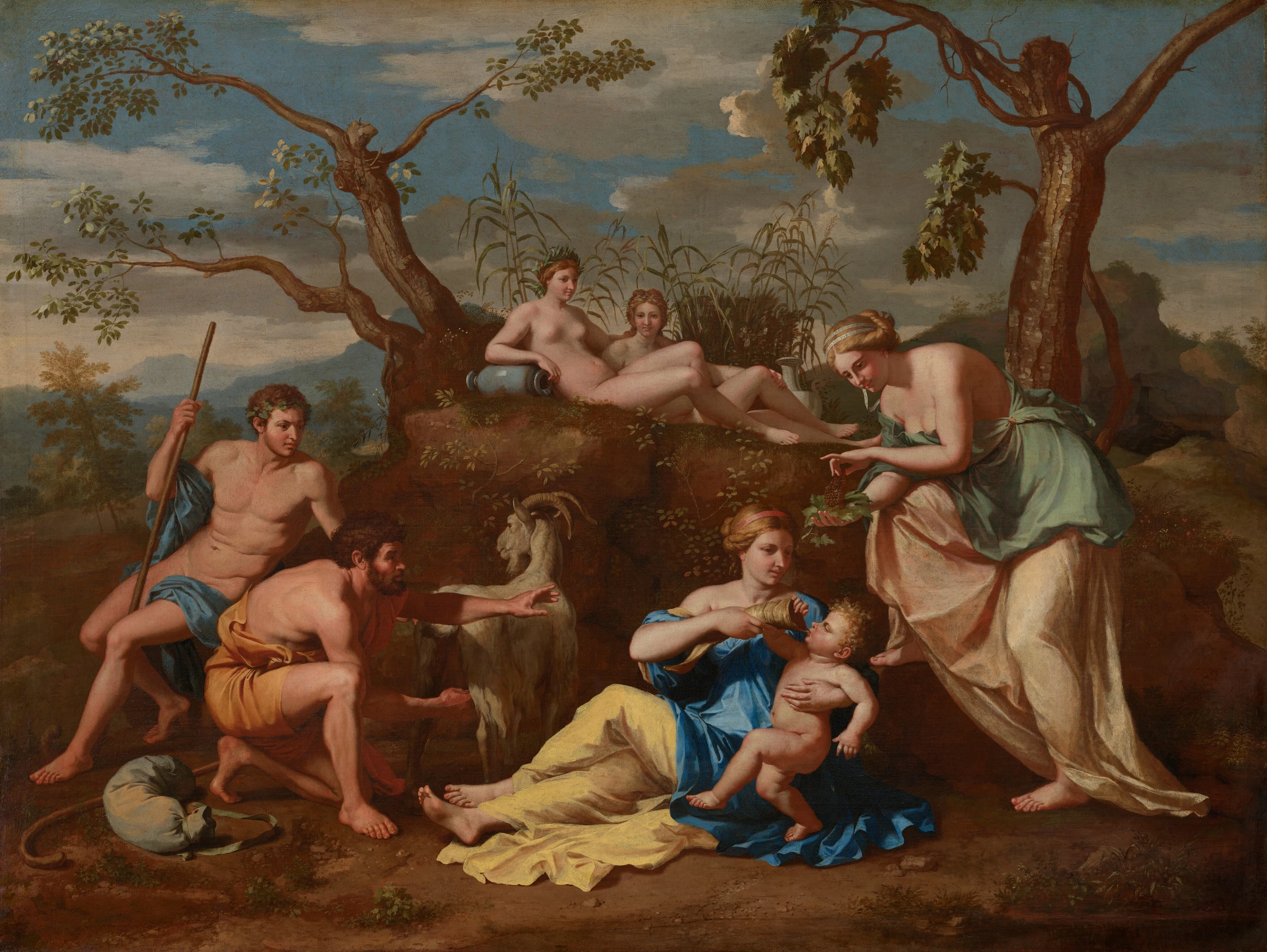 Nymphs Feeding The Child Jupiter 1952.2.21