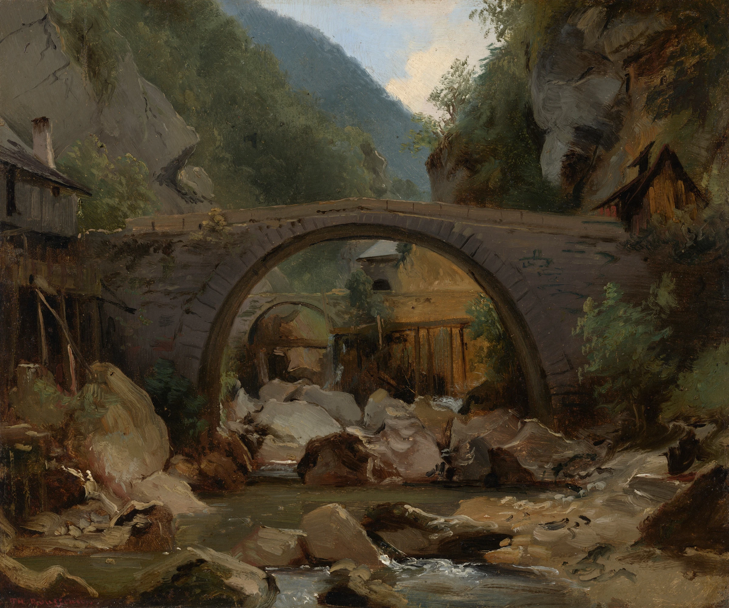 Mountain Stream In The Auvergne 1997.24.1