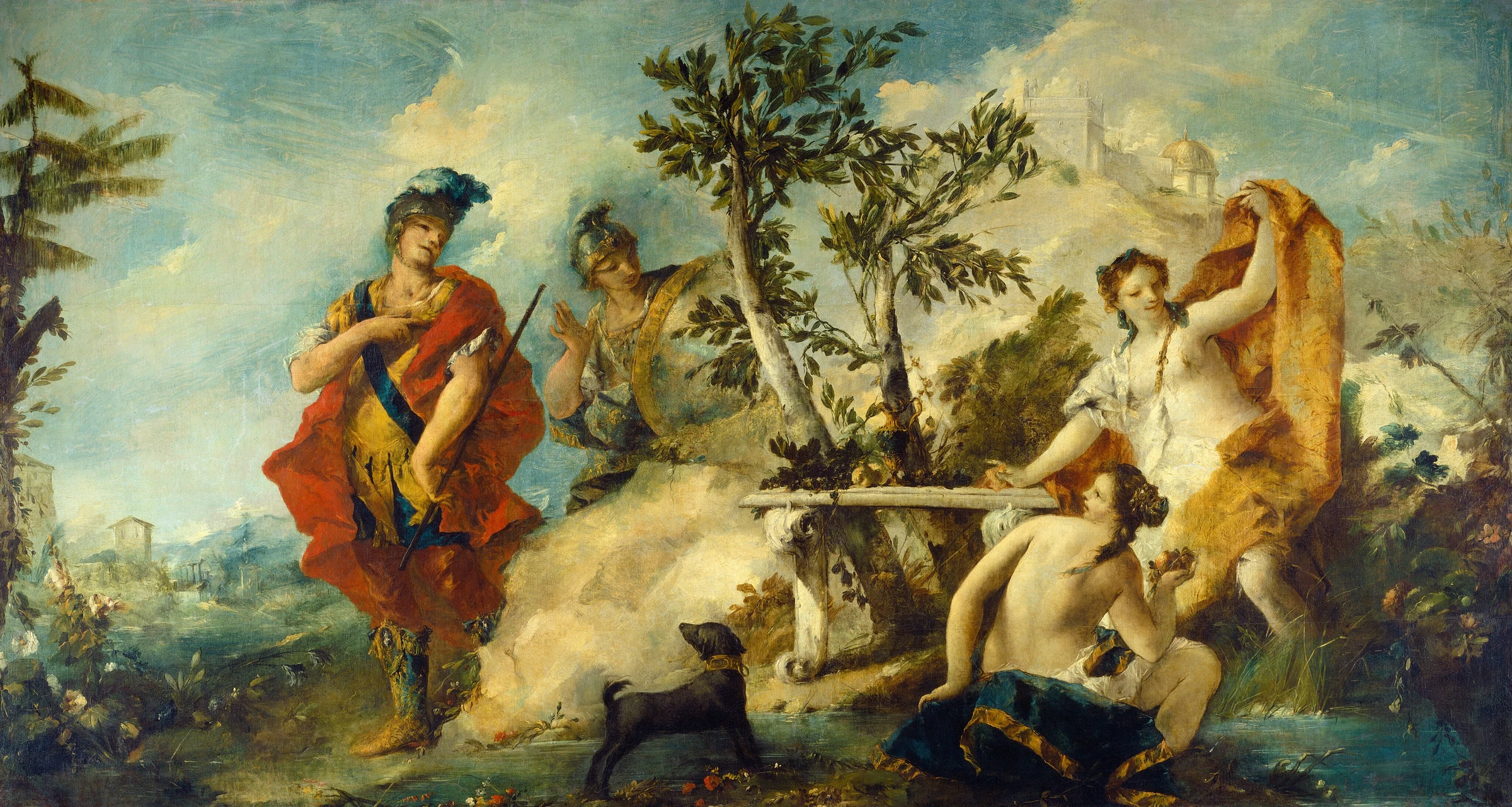 Carlo And Ubaldo Resisting The Enchantments Of Armida'S Nymphs 1964.21.1