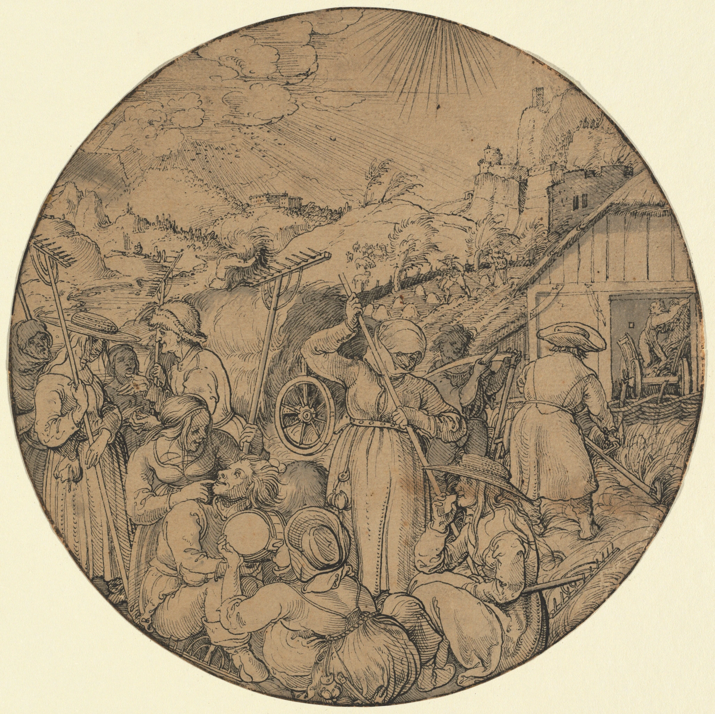 the hay harvest (june) 1979.45.1